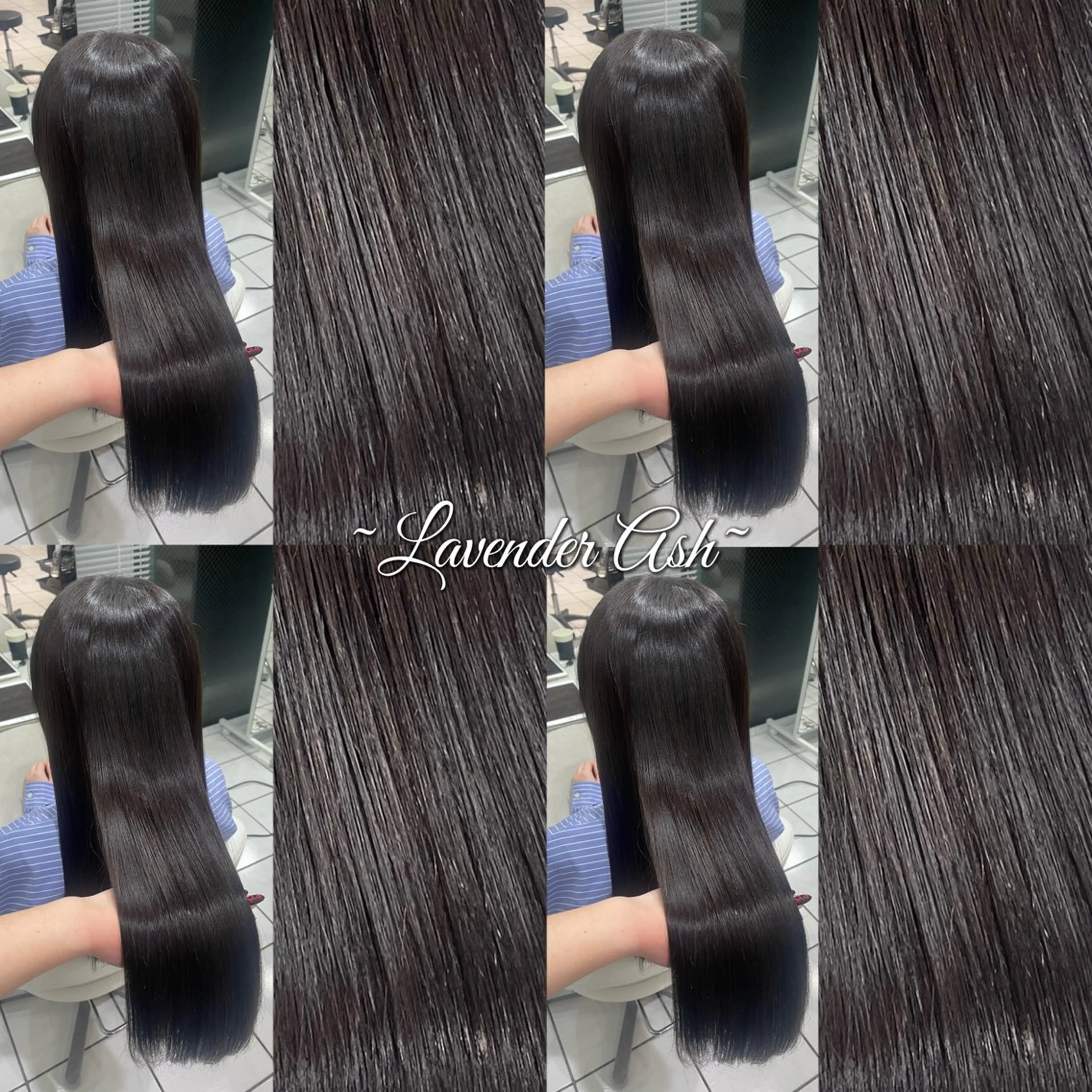 ロング カラー アッシュ ベージュカラー 透明感カラー ラベンダーカラー ラベンダーアッシュ ヘアカラー トリートメント 🍭ハイトーン/ デザインカラー🦄のヘアスタイル