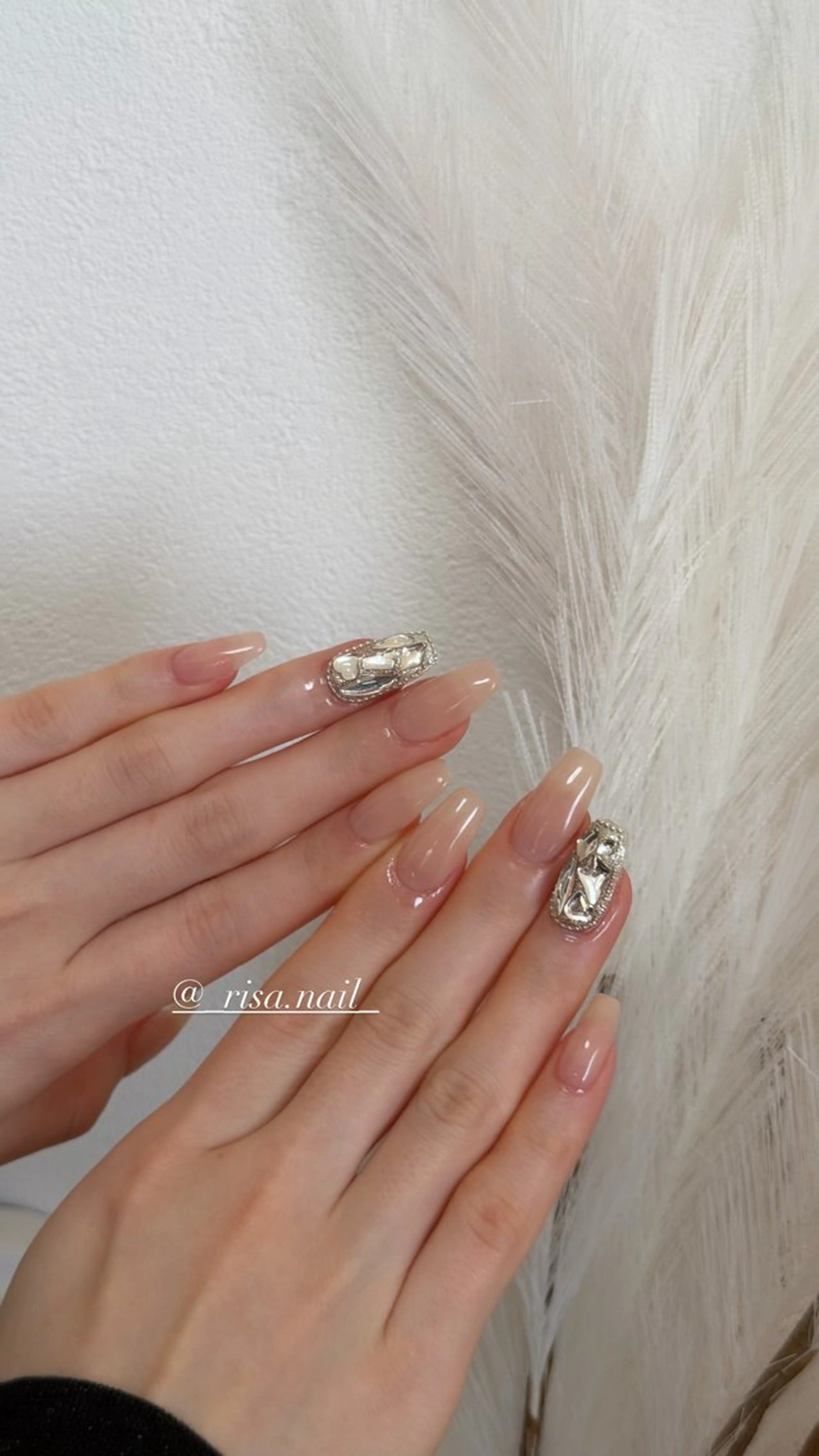 ネイル ハンドネイル 🅁nail🪞✨ risa🎀のネイルデザイン