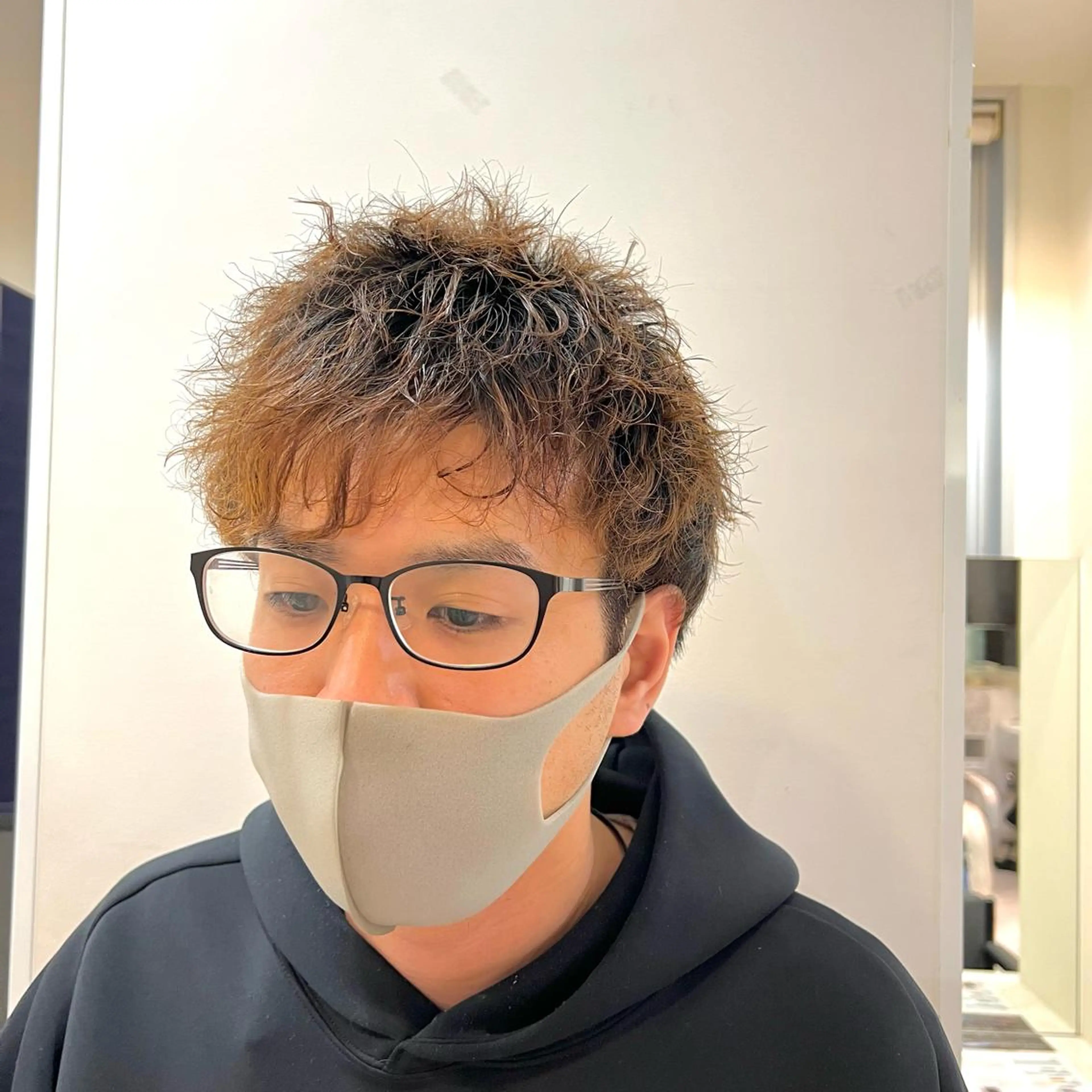 パーマ メンズ アグヘアーシータ所属・🤩メンズカット/ パーマ山本🤩のヘアスタイル