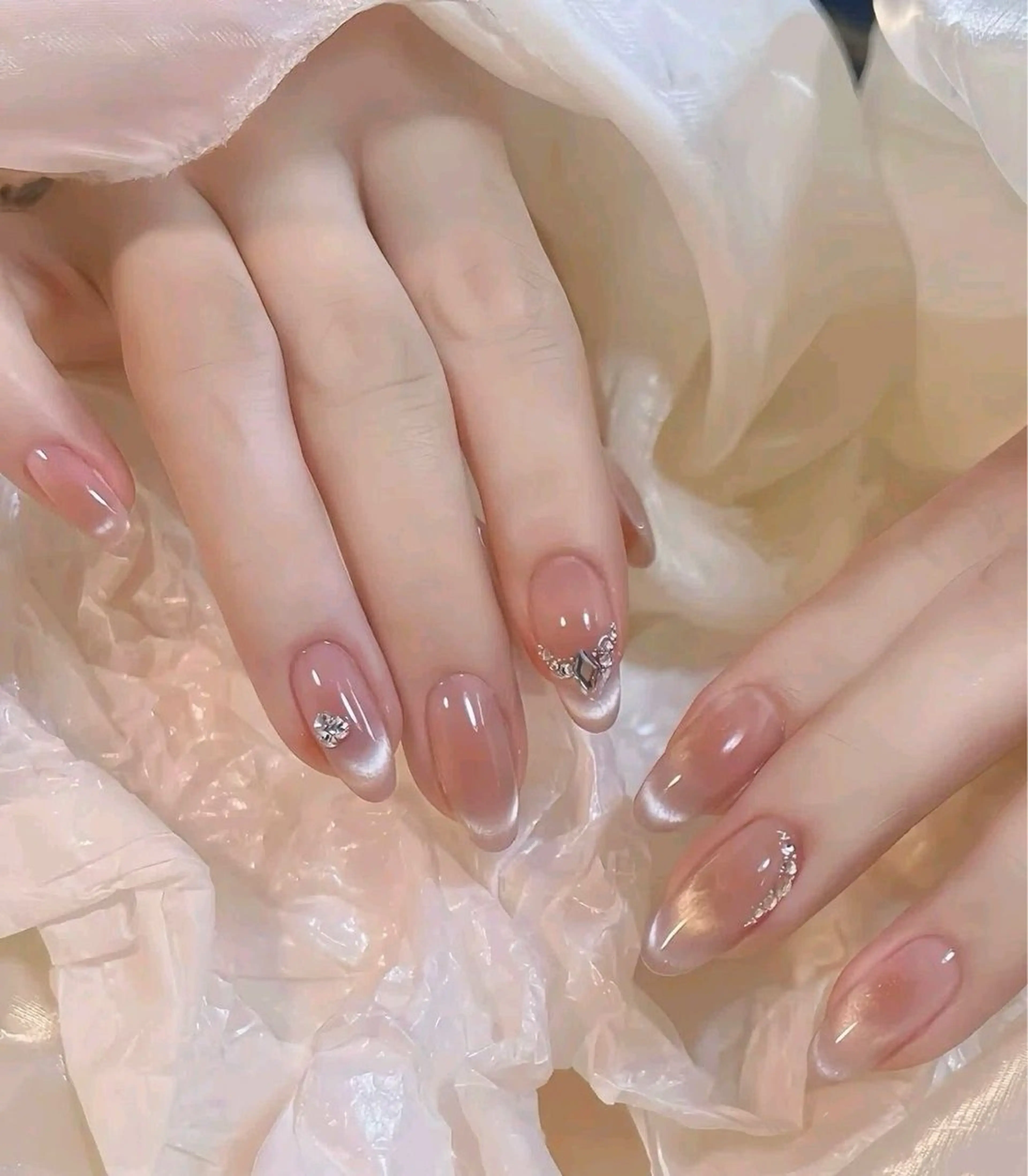 ネイル 韓国ネイル 持ち込み ハンドネイル EMI ANA.CHUOのネイルデザイン