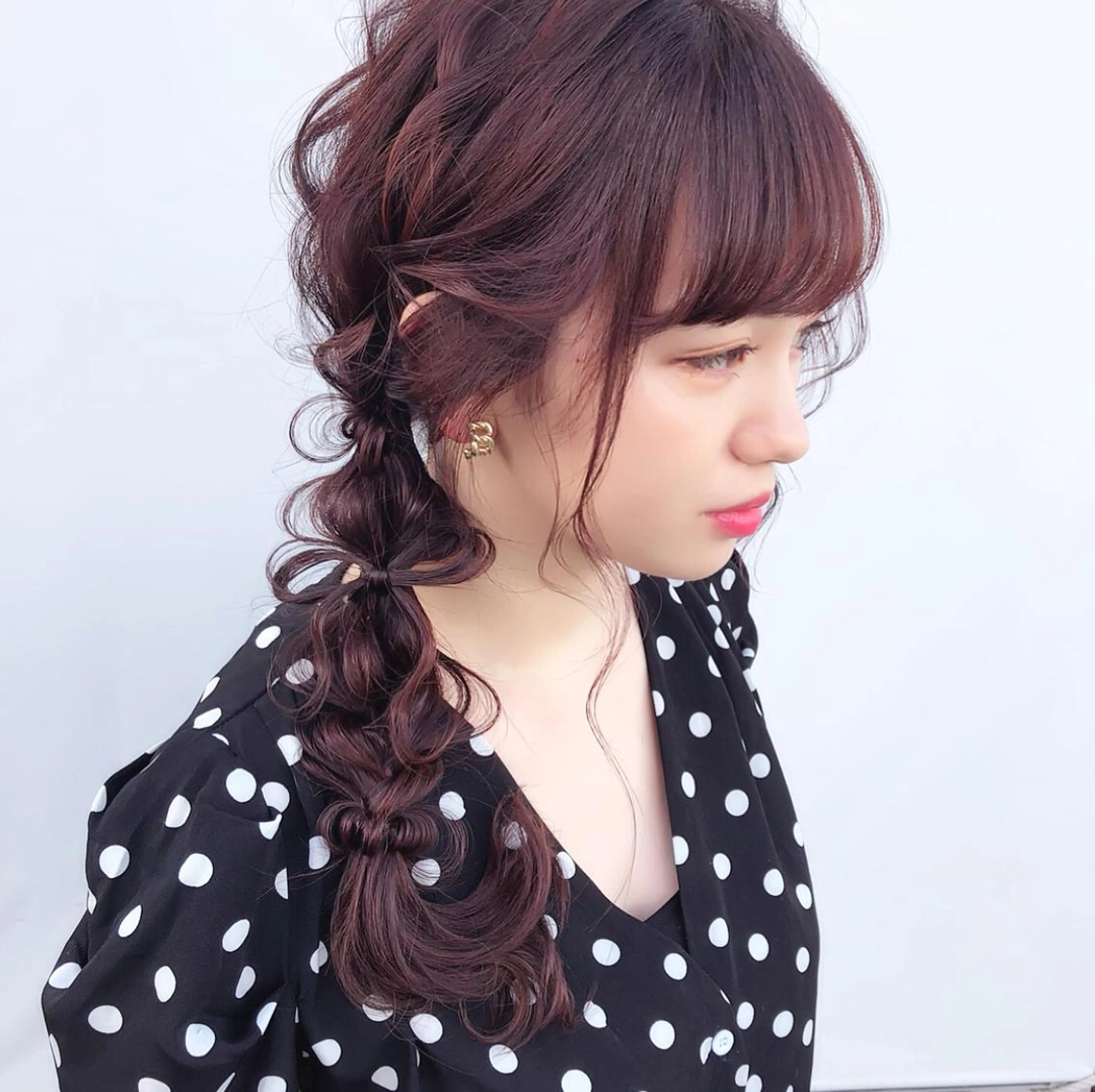 ロング カラー ヘアアレンジ autre所属・大久保 ひでなりのヘアスタイル