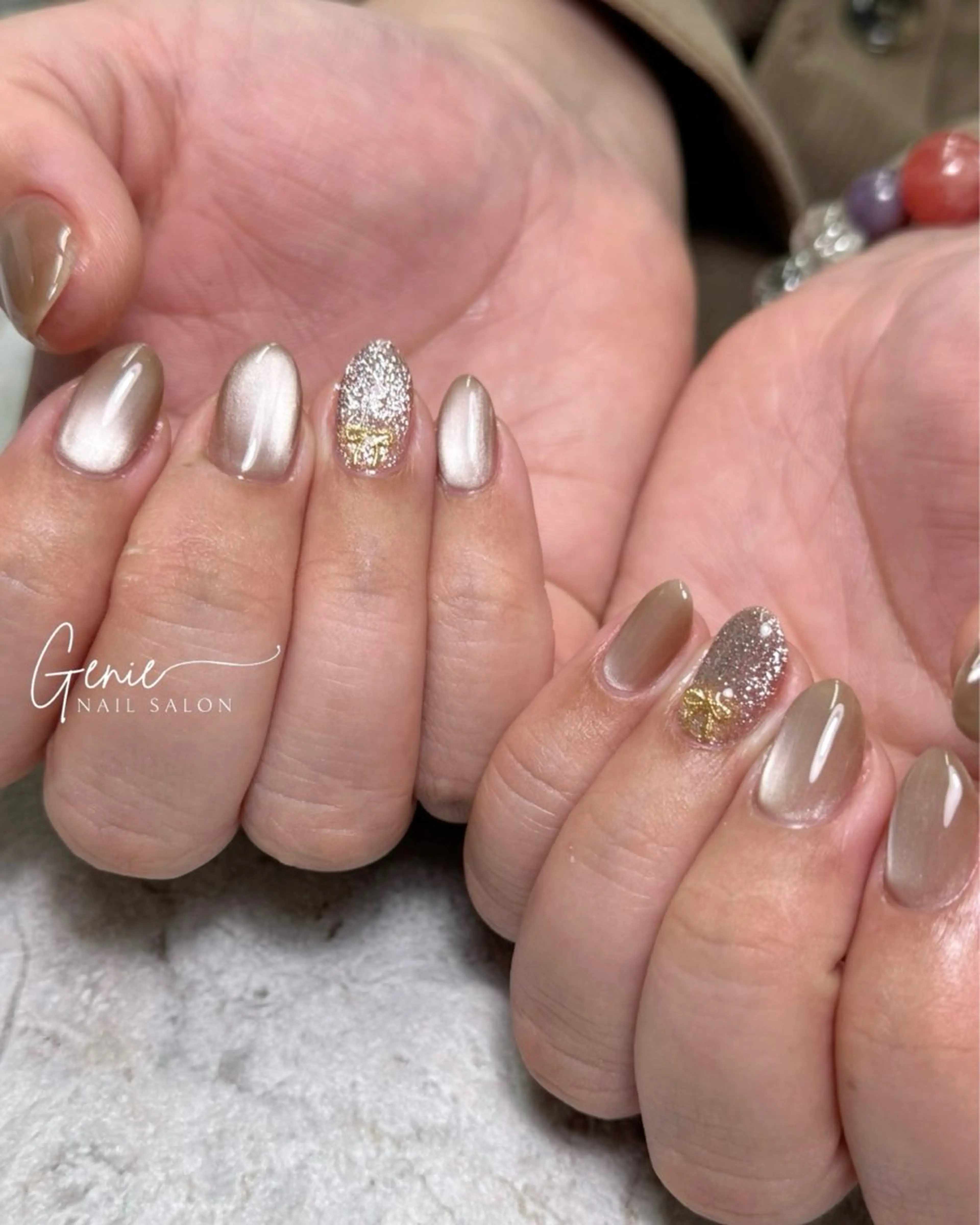 ネイル フットネイル マグネットネイル ハンドネイル Nail salon Genie所属・Nail salon Genieのネイルデザイン