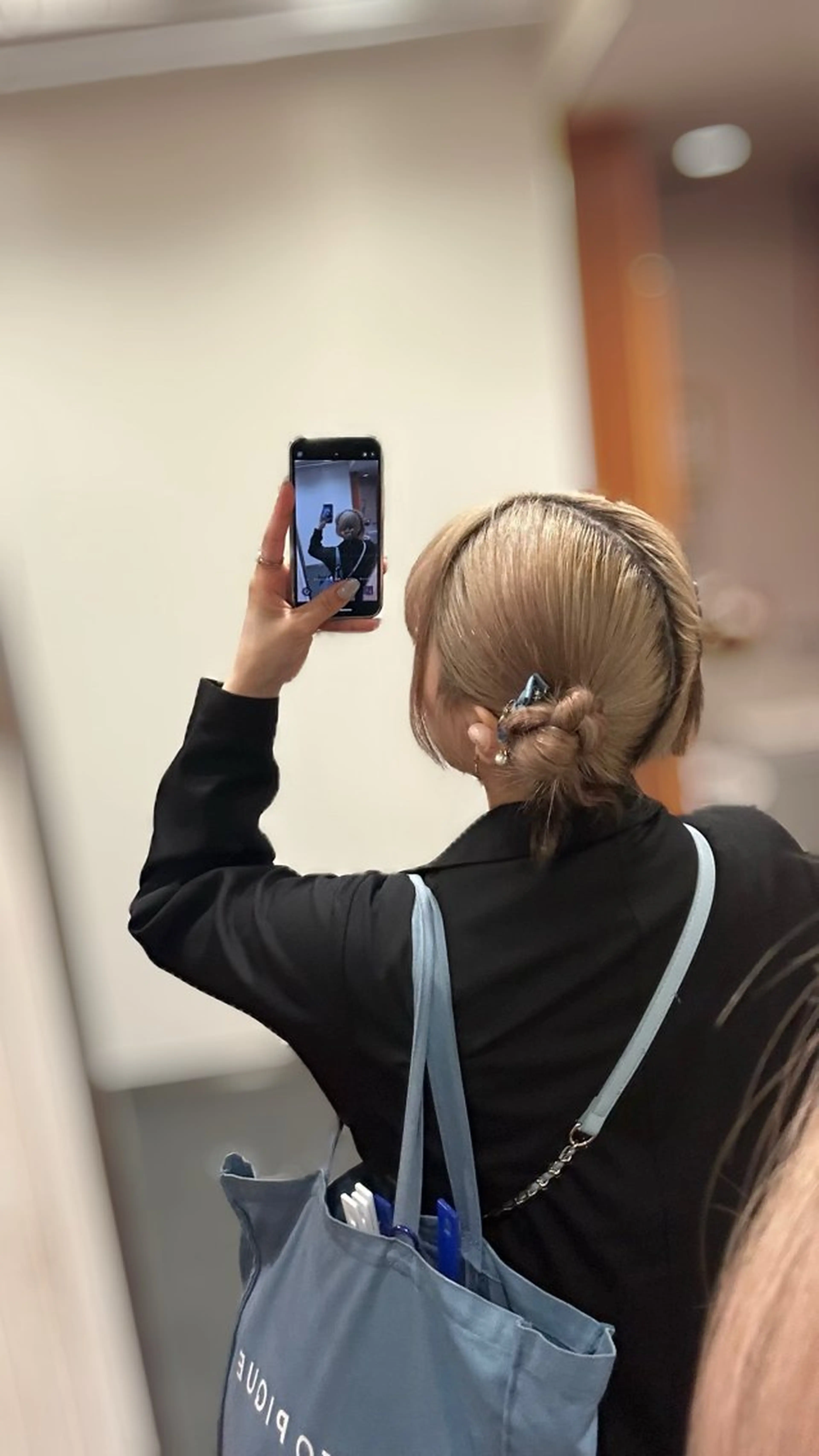 ミディアム ヘアアレンジ ヘアセット 彩華 🎀 西梅田美容室のヘアスタイル