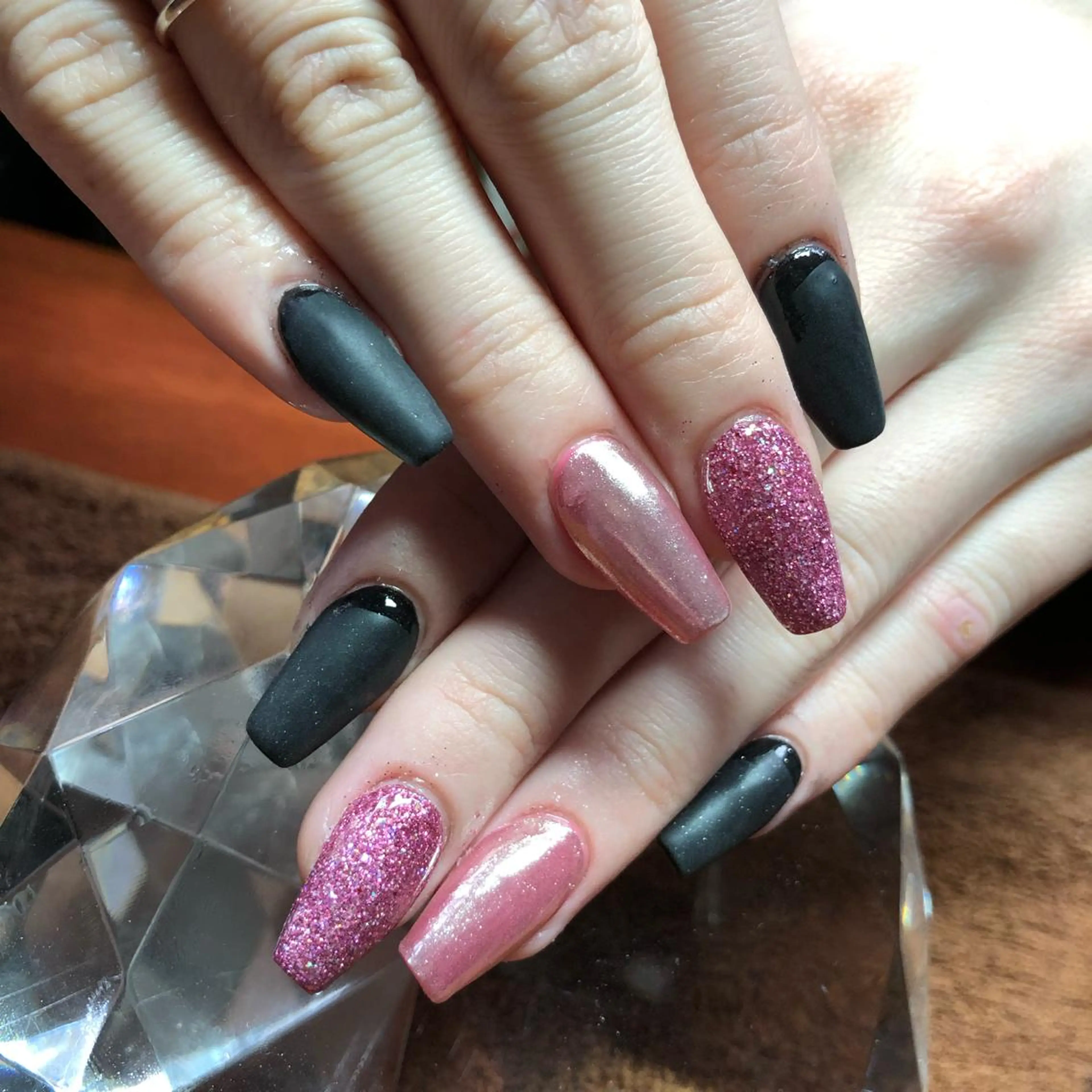 ミディアム ネイル 《LB》ラブリエ Nail&eyeのマツエク・マツパデザイン