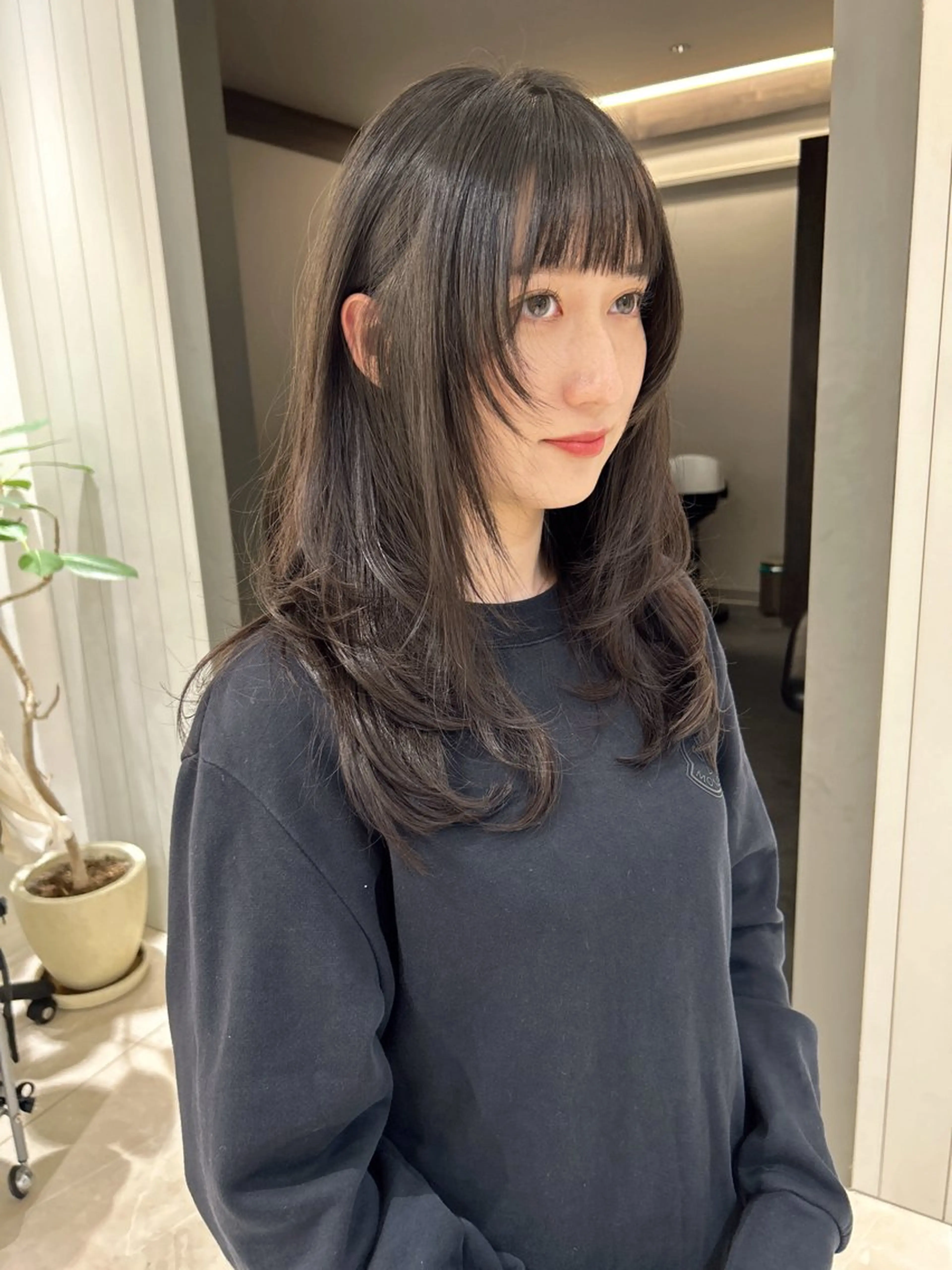 ミディアム カラー カット ヘアカラー トリートメント メンズヘア/レイヤー /ボブ山内春輝のヘアスタイル