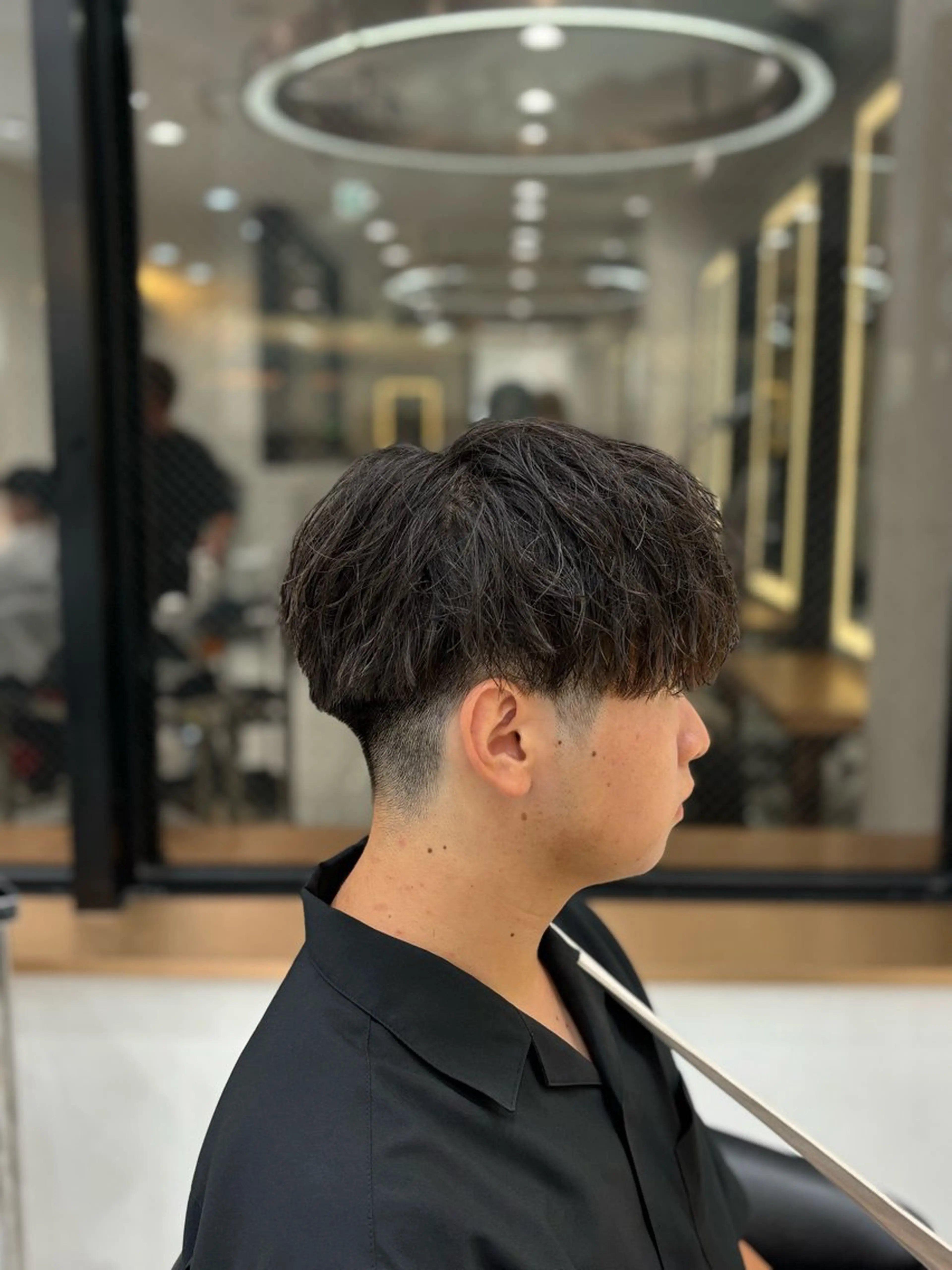 パーマ メンズ カット パーマ メンズパーマ/ メンズカット/仙田旭のヘアスタイル