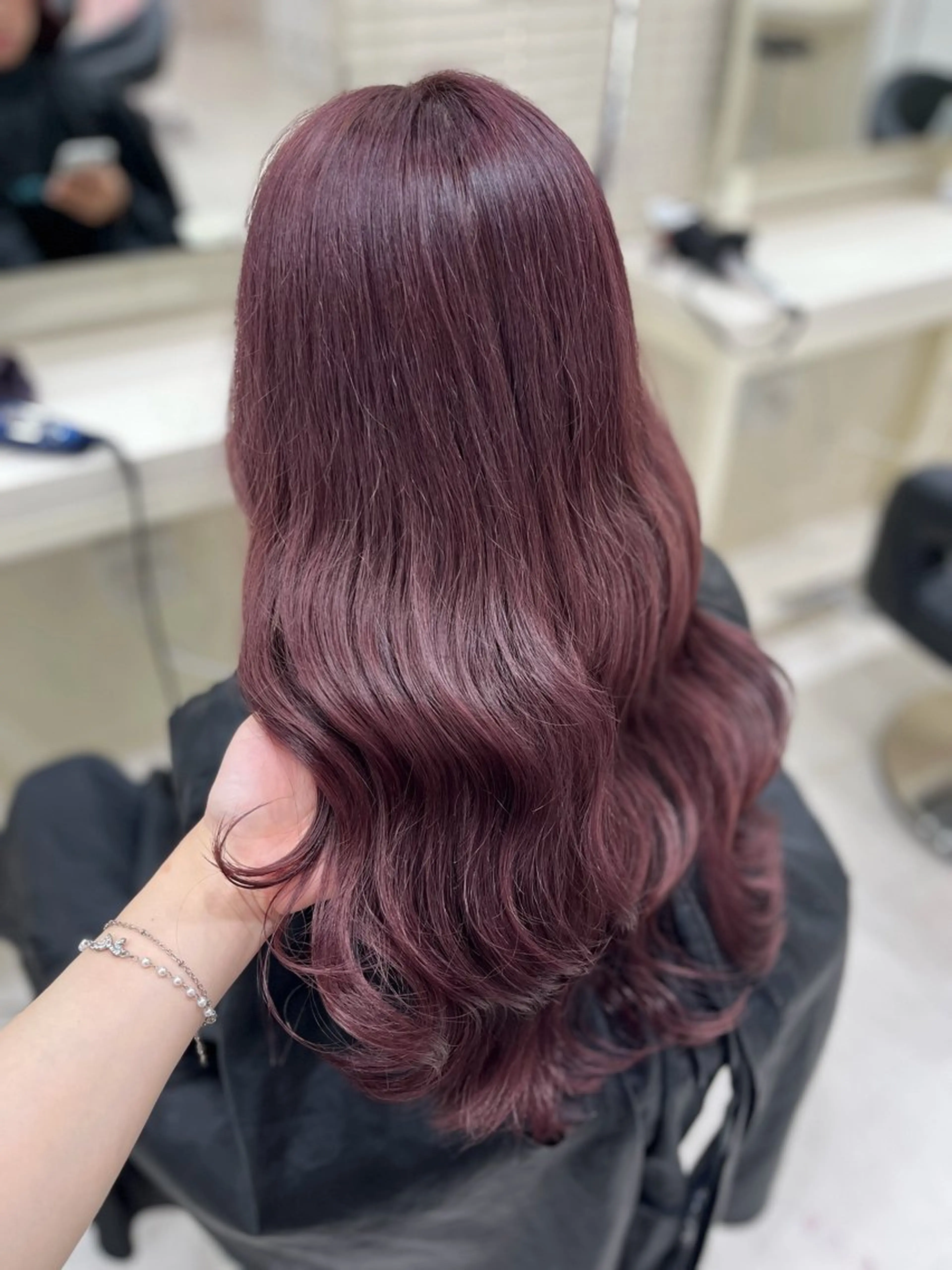 カラー ヘアカラー トリートメント 暖色ガーリーヘア🎀 MEARI🩰のヘアスタイル