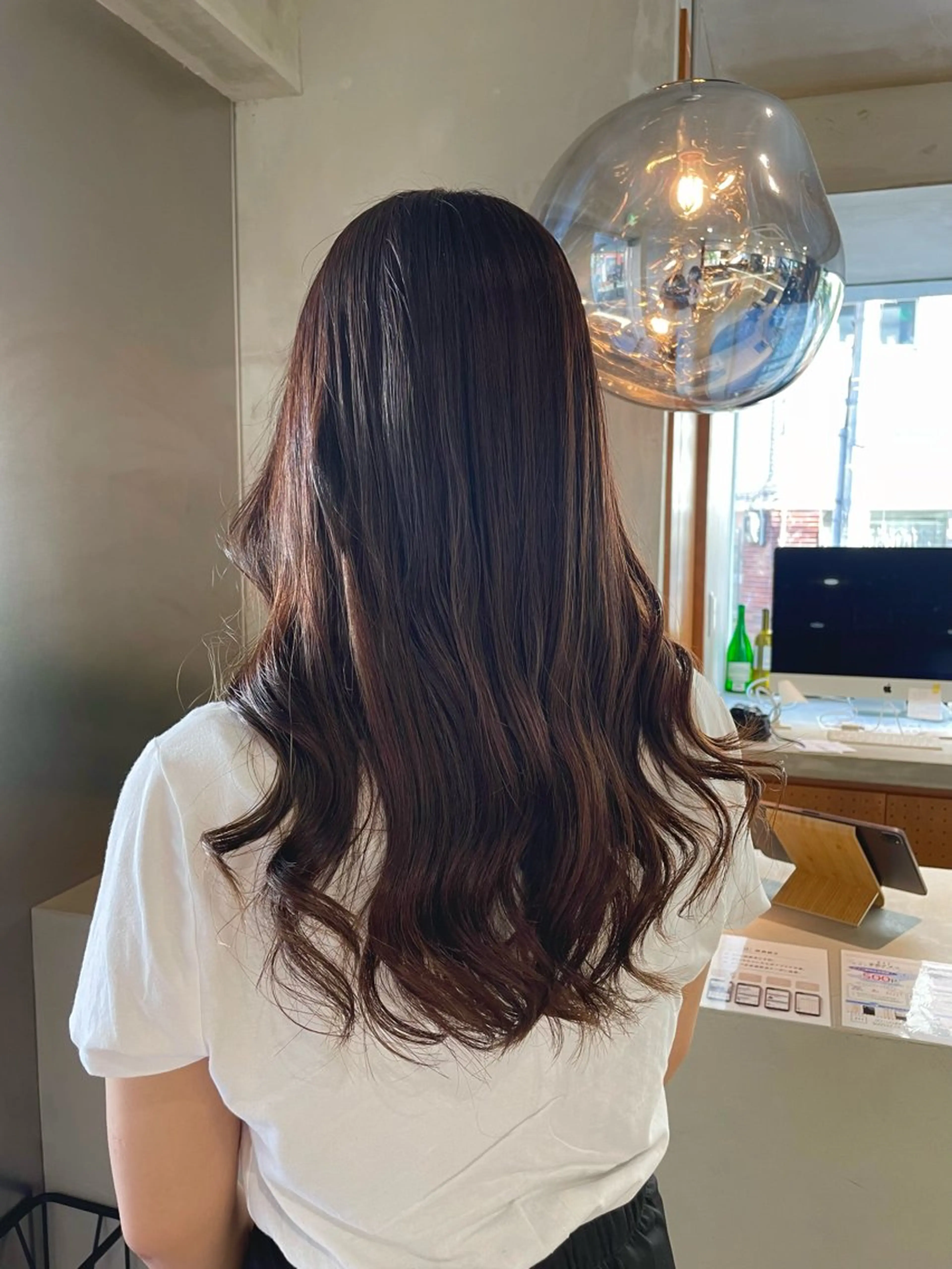 ロング カラー 頼金 愛海のヘアスタイル