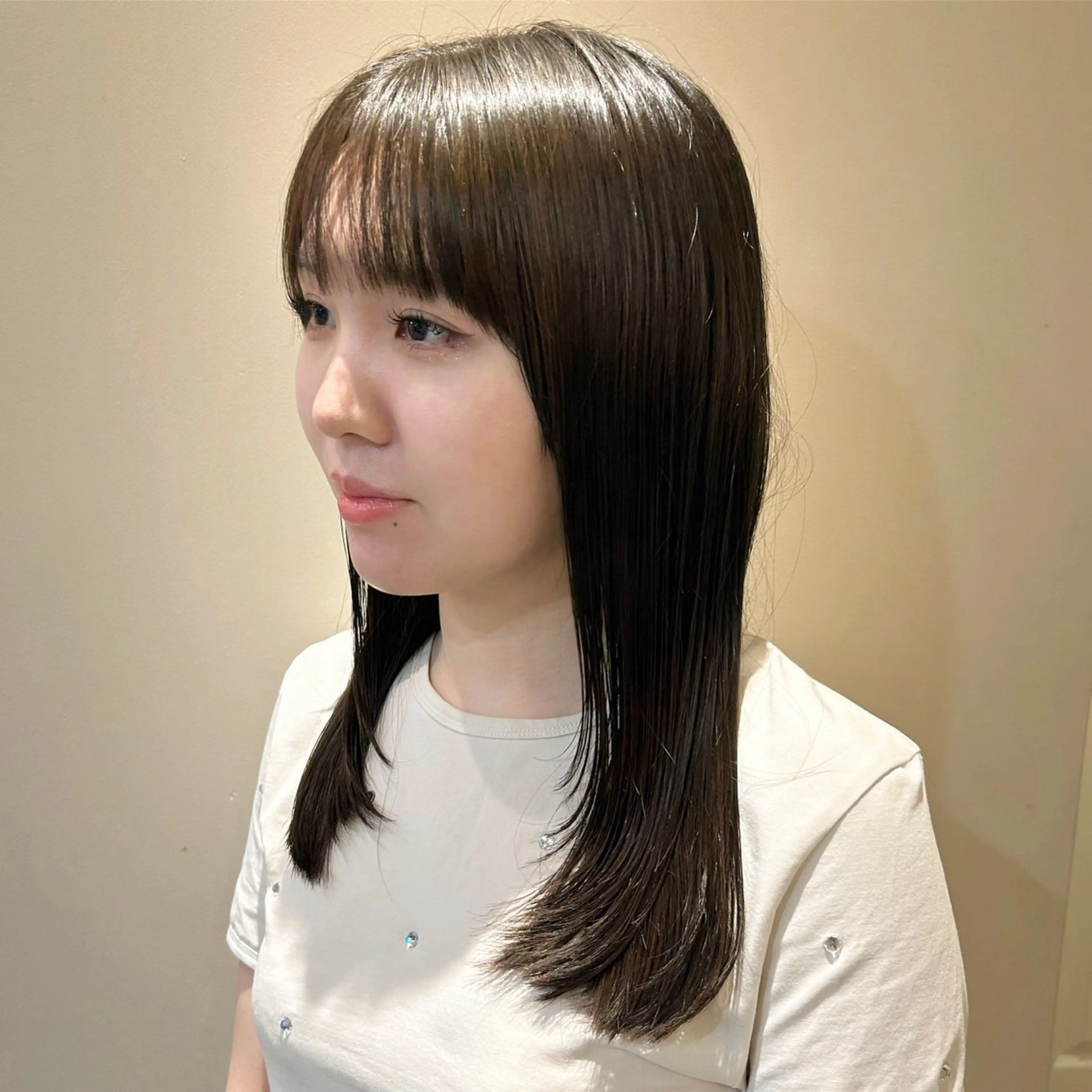セミロング ♥yelm ユウナ♥のヘアスタイル
