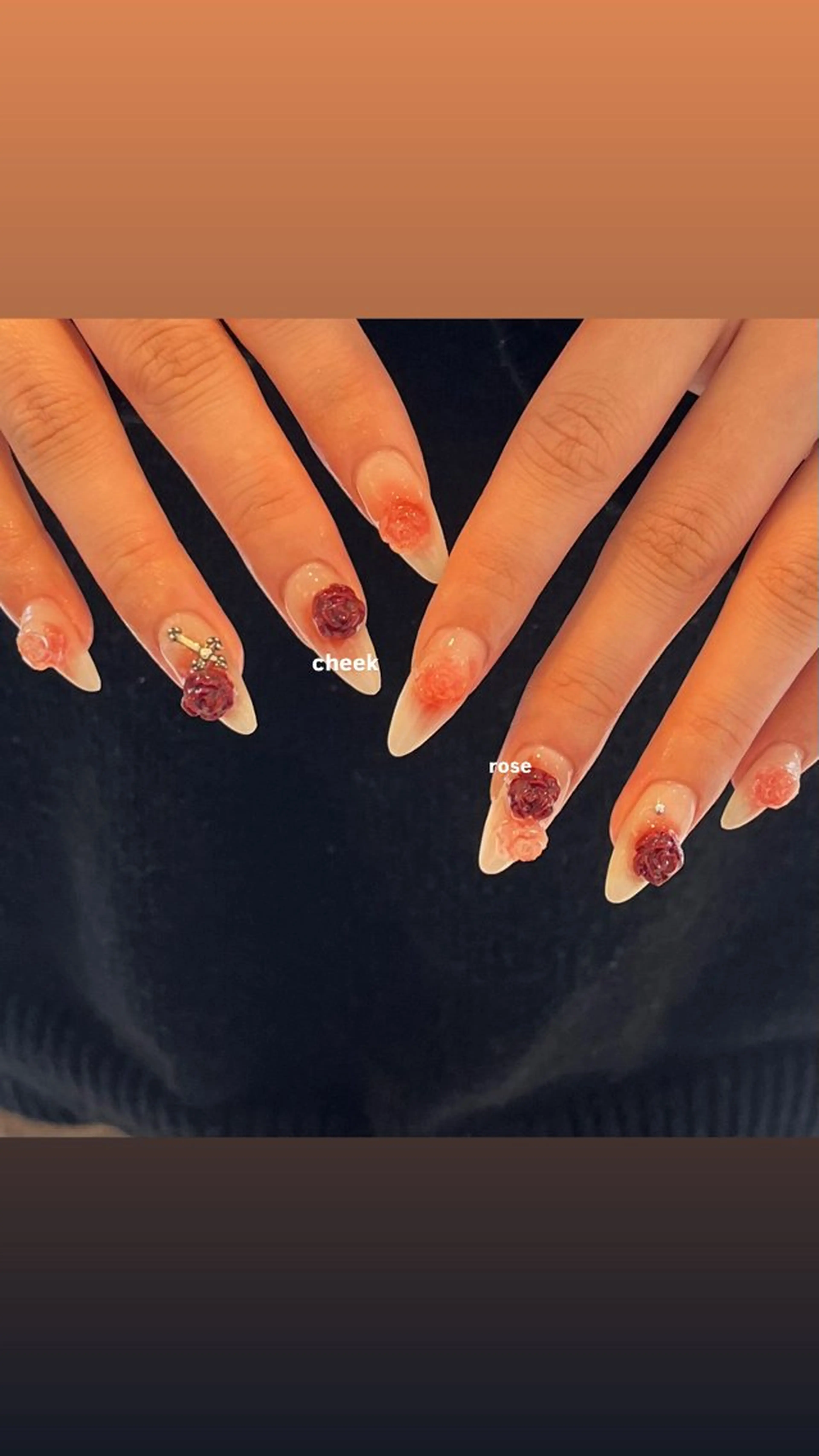 ネイル チークネイル Allure 小山店 Shioriのネイルデザイン