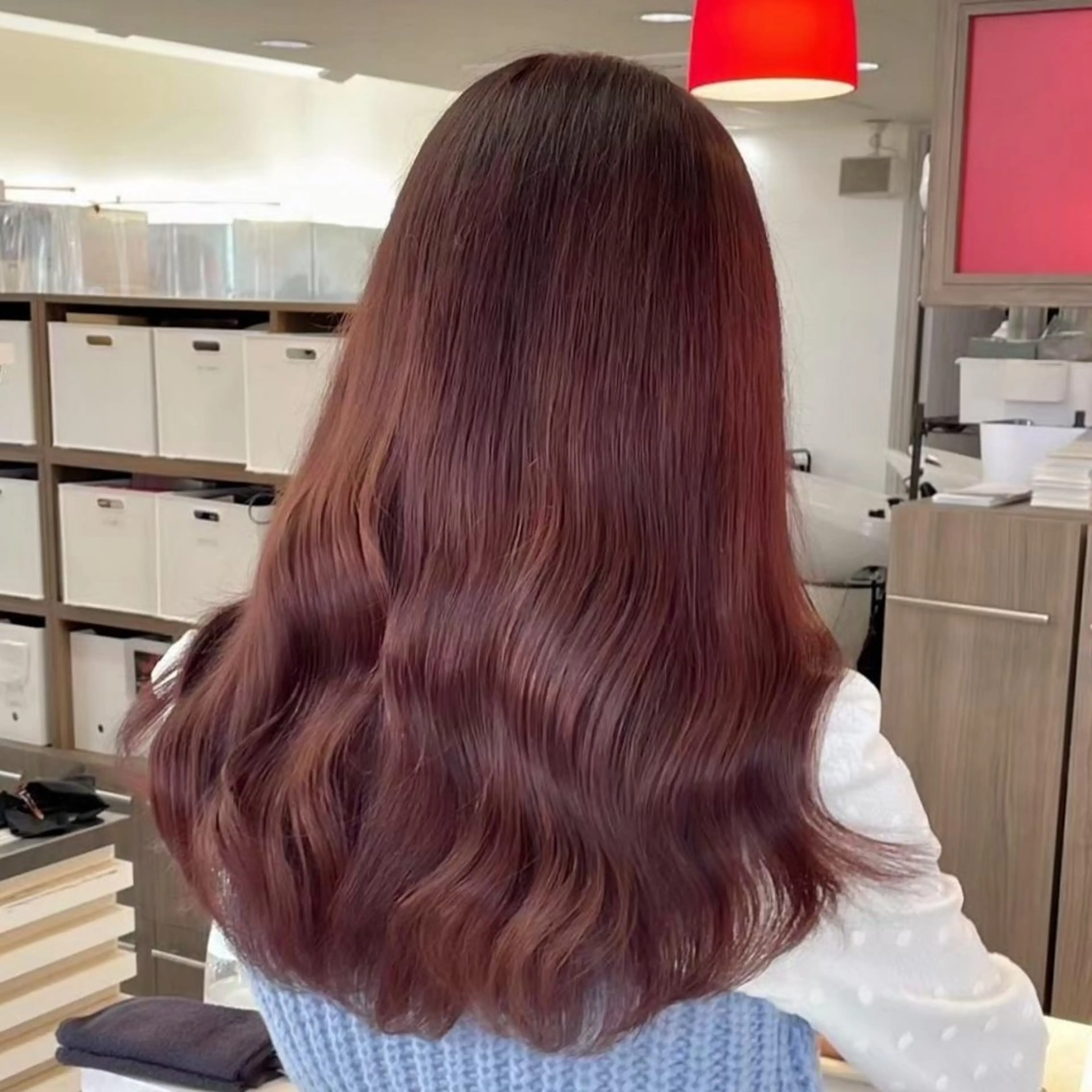 セミロング 🌙髪質改善カラー Momoka🦋のヘアスタイル