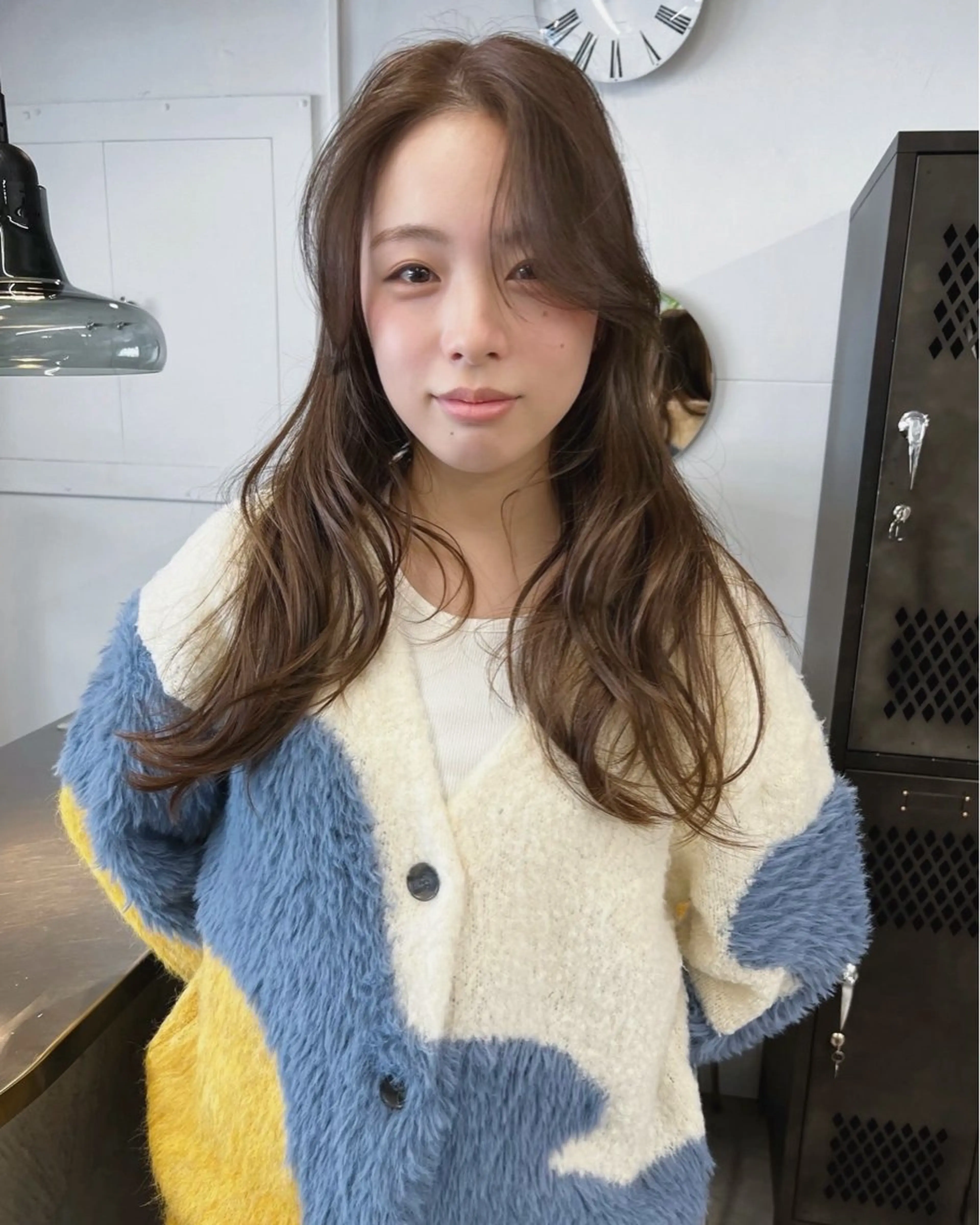 ロング カラー カット ヘアカラー トリートメント 樫原裕二/レイヤー カット/透明感カラーのヘアスタイル