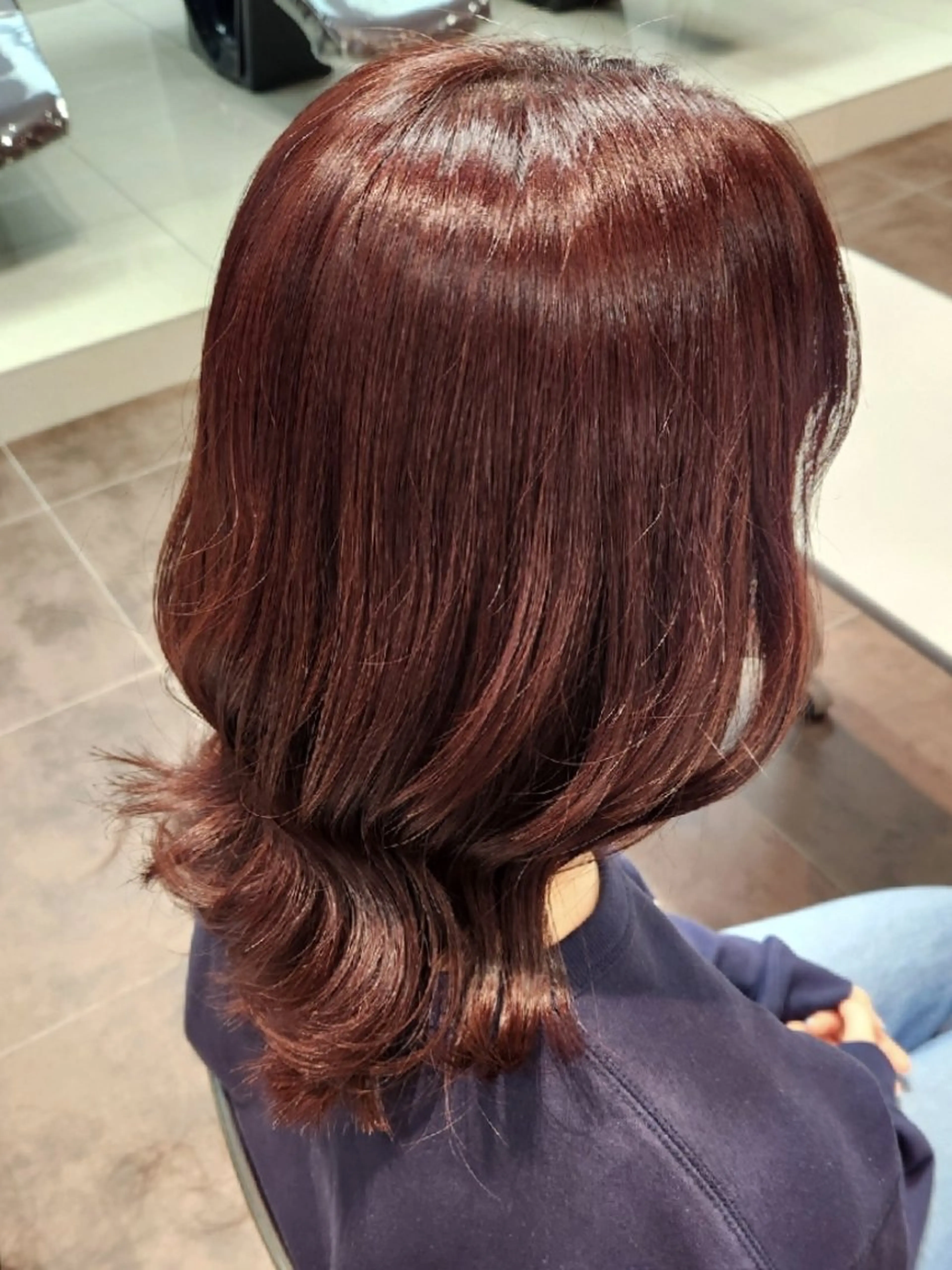 ミディアム little×salt所属・透明感カラー✨️ 渋谷/ナカムラのヘアスタイル