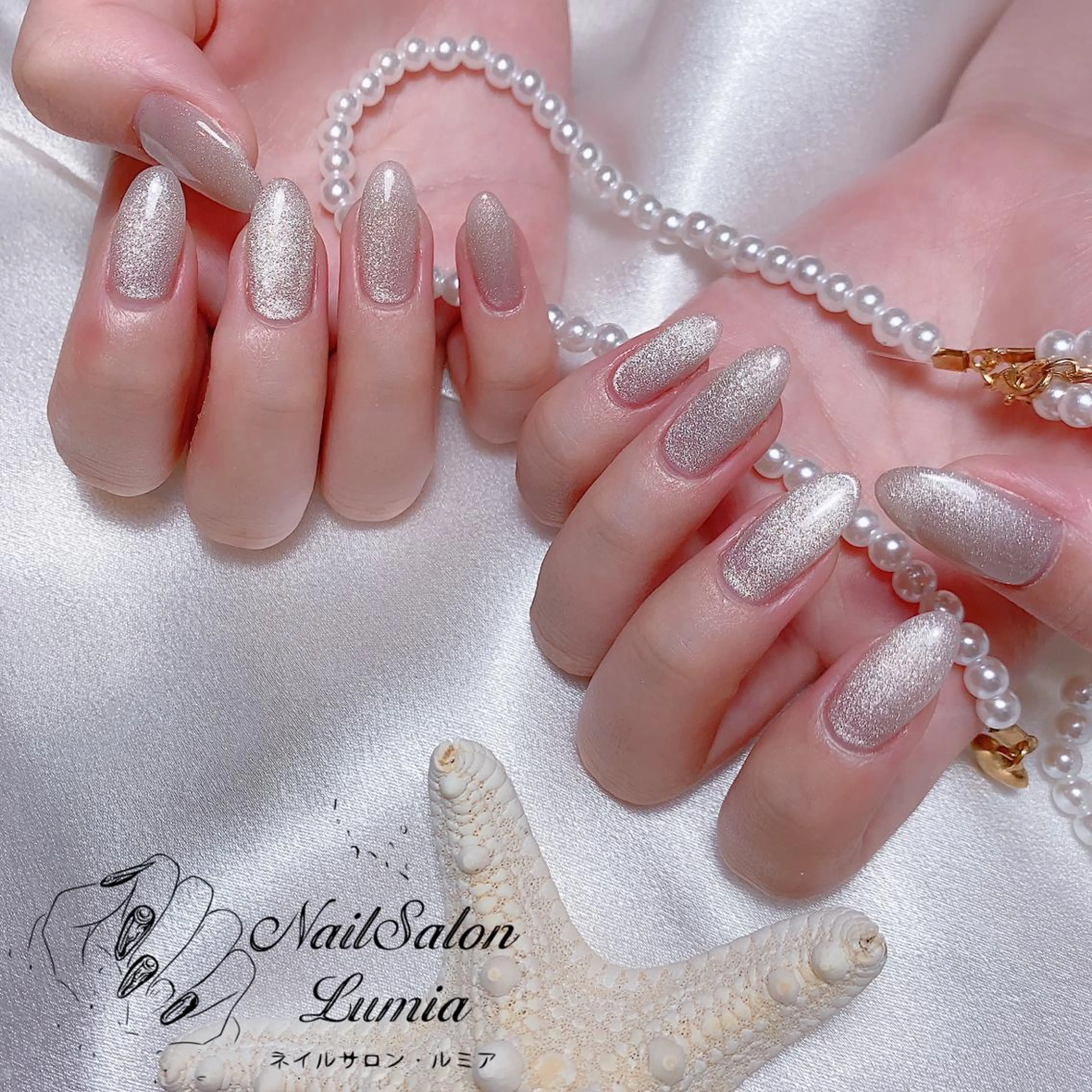 ネイル ハンドネイル ネイルサロン ルミア Lumia 店長のネイルデザイン