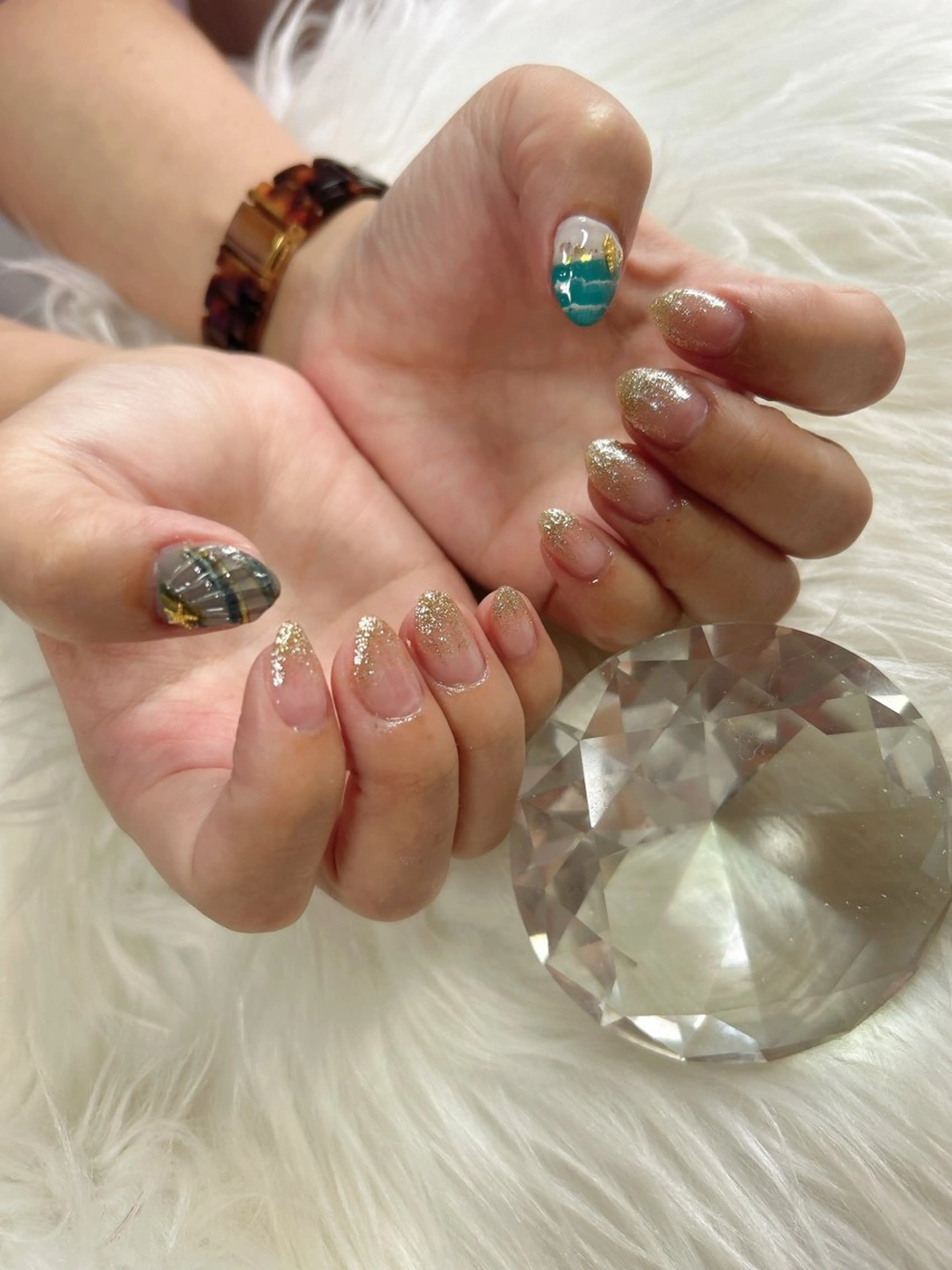 ネイル フットネイル Beauty　salon Alona所属・Nail salon Charmanteのネイルデザイン