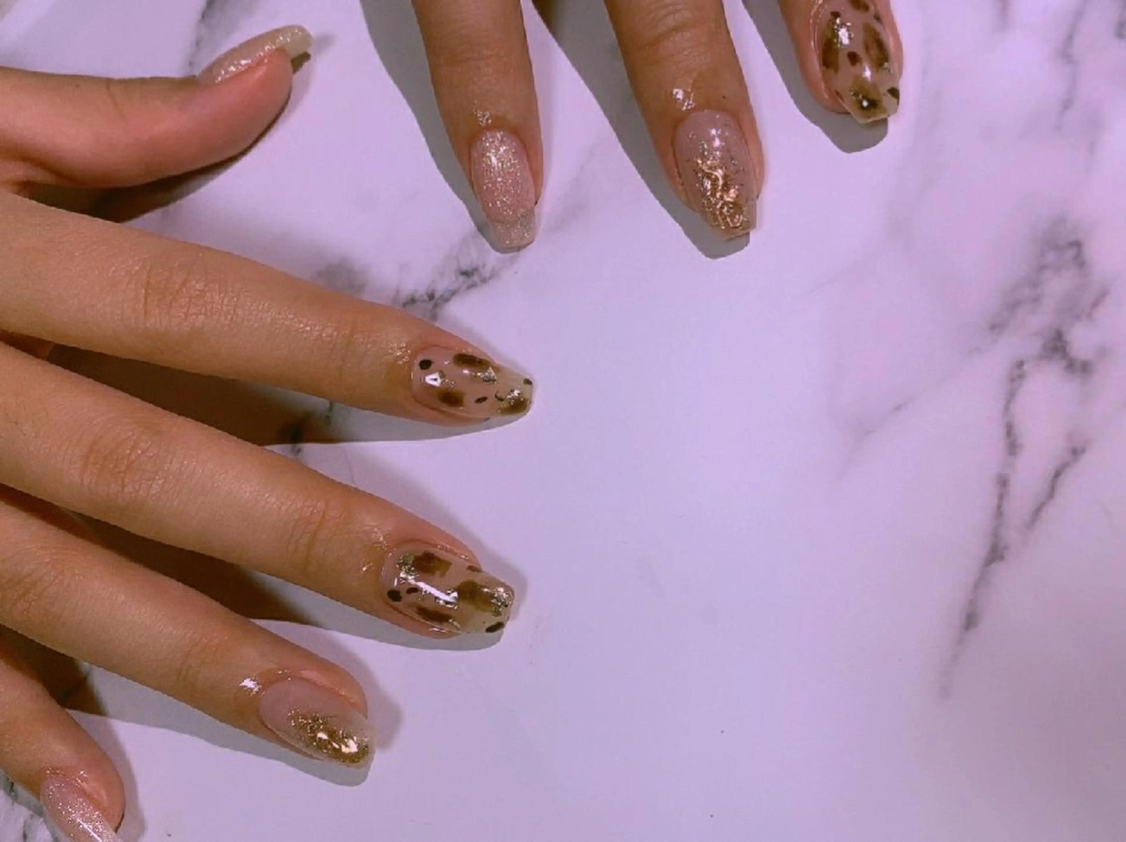 カラー ネイル マツエク・マツパ キッズ メンズ ヘアアレンジ パーマ ロング 424 nailsのネイルデザイン