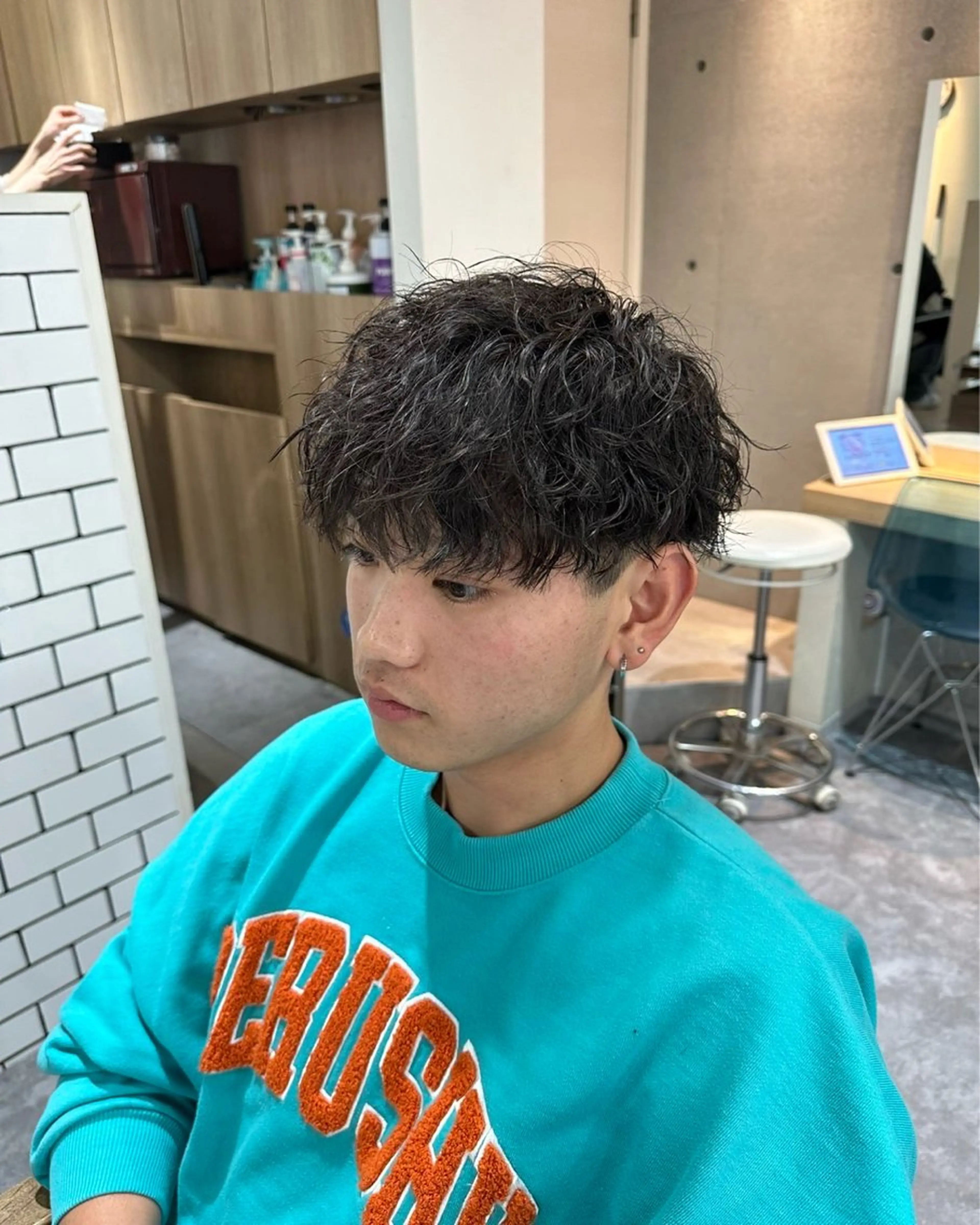 パーマ メンズ カット パーマ メンズ特化美容師 /泉壱恵のヘアスタイル