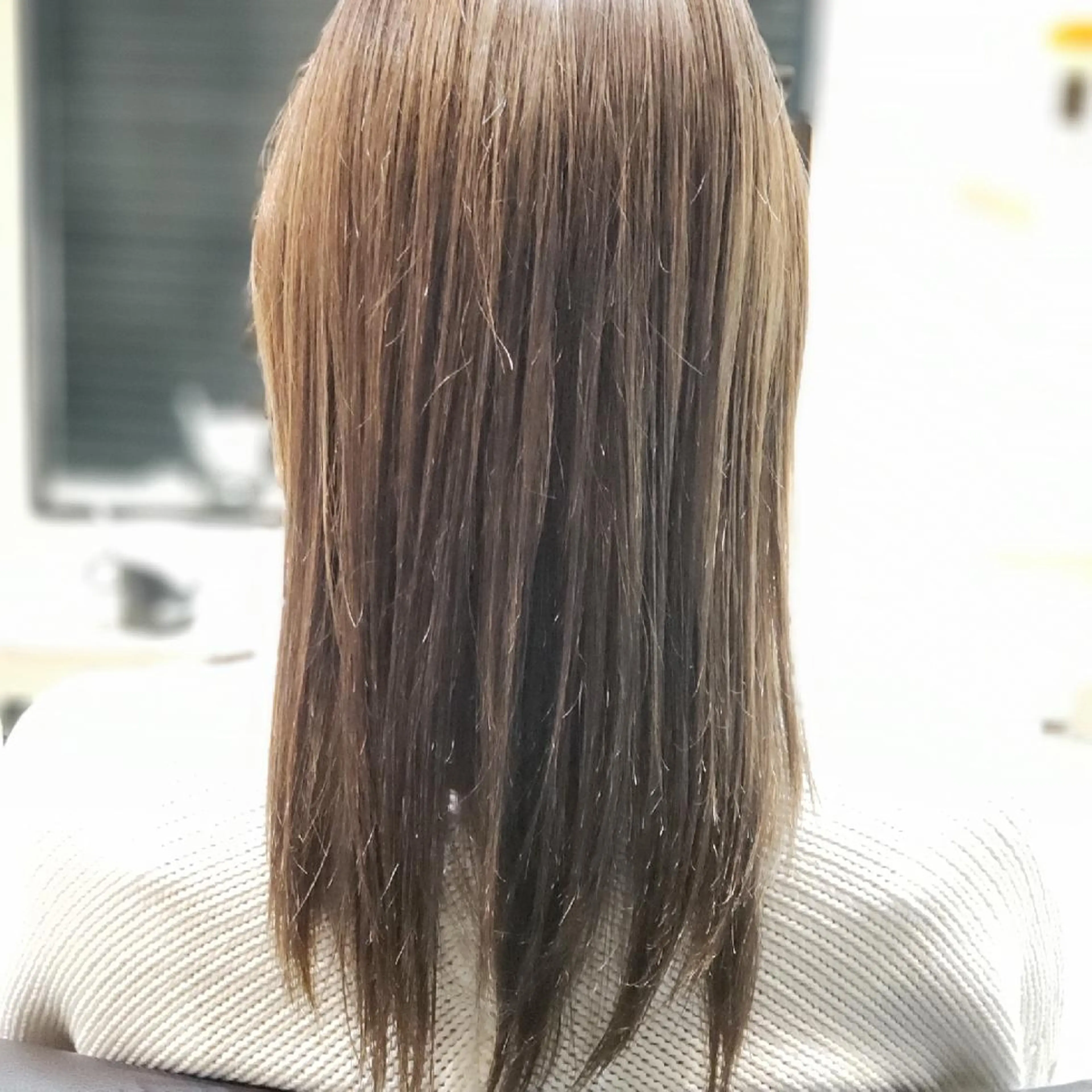 ミディアム カット ヘアカラー 浅野 Roots店長のヘアスタイル