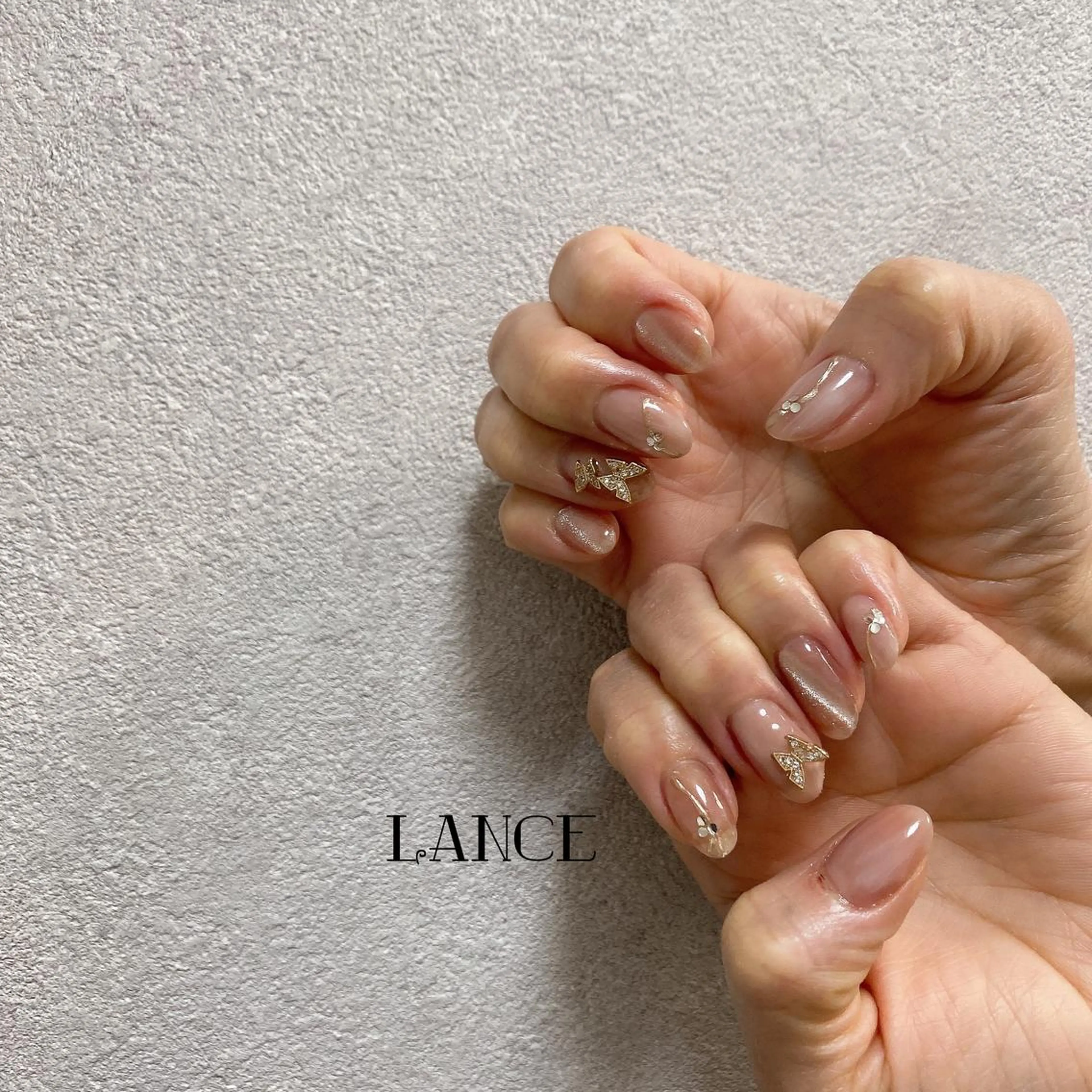 ミディアム ハンドネイル Lance nailのネイルデザイン