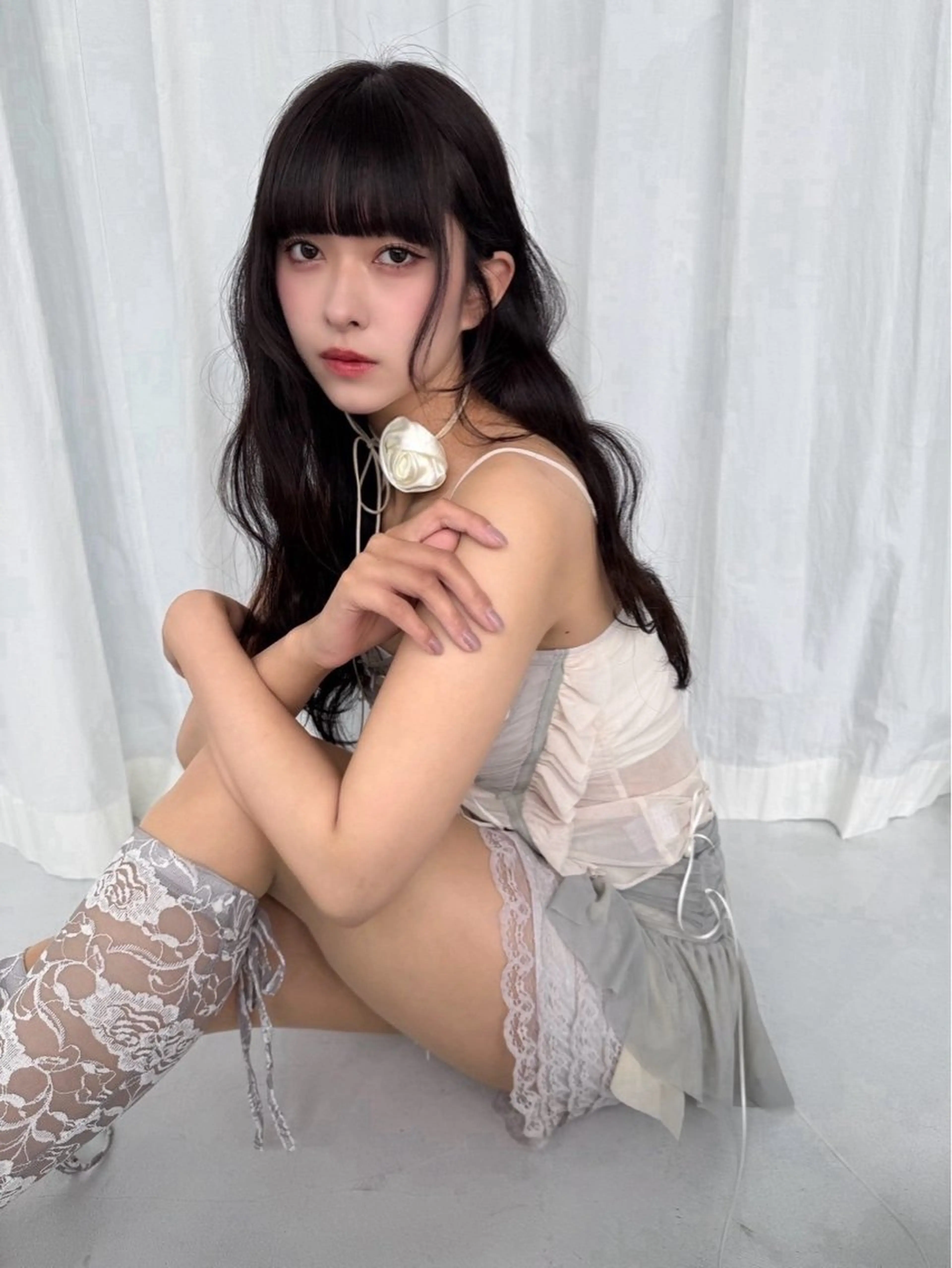 ロング カット ヘアカラー レイヤーカット 特化美容師のヘアスタイル