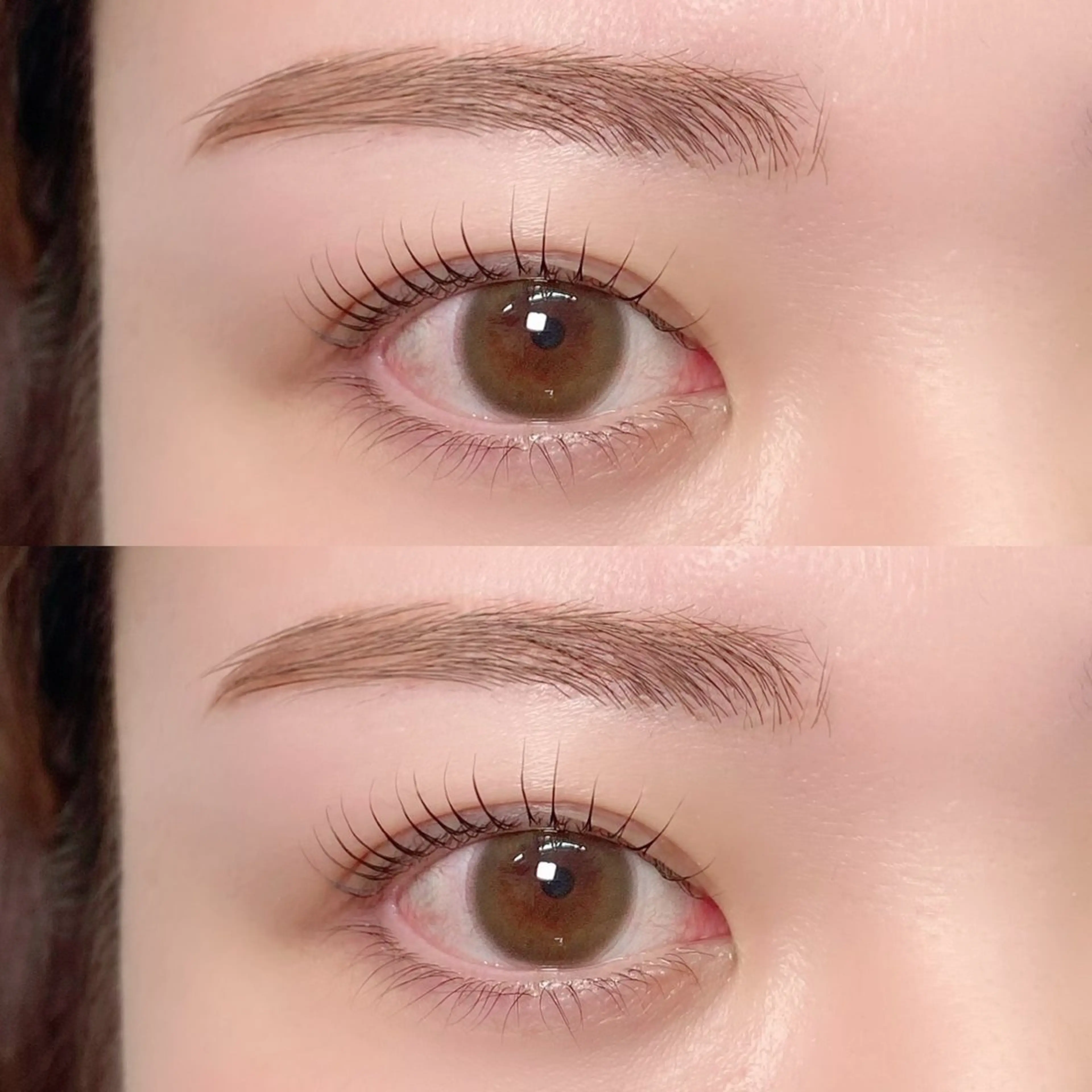 ラッシュリフトorパリジェンヌラッシュリフト[3stepトリートメント付]&アイブロウスタイリング🎀の写真