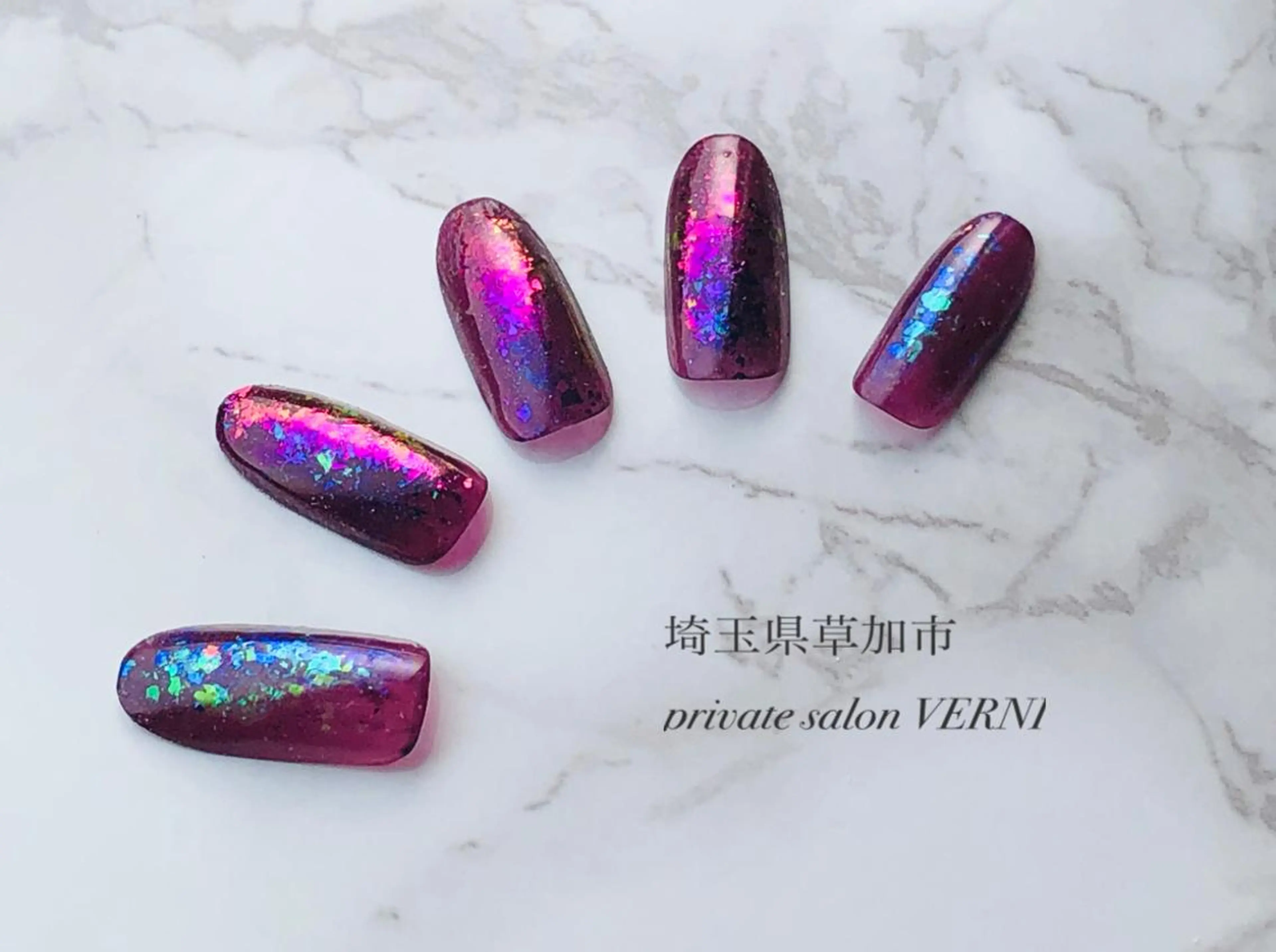 ネイル 自爪育成ネイルサロン ヴェルニのネイルデザイン