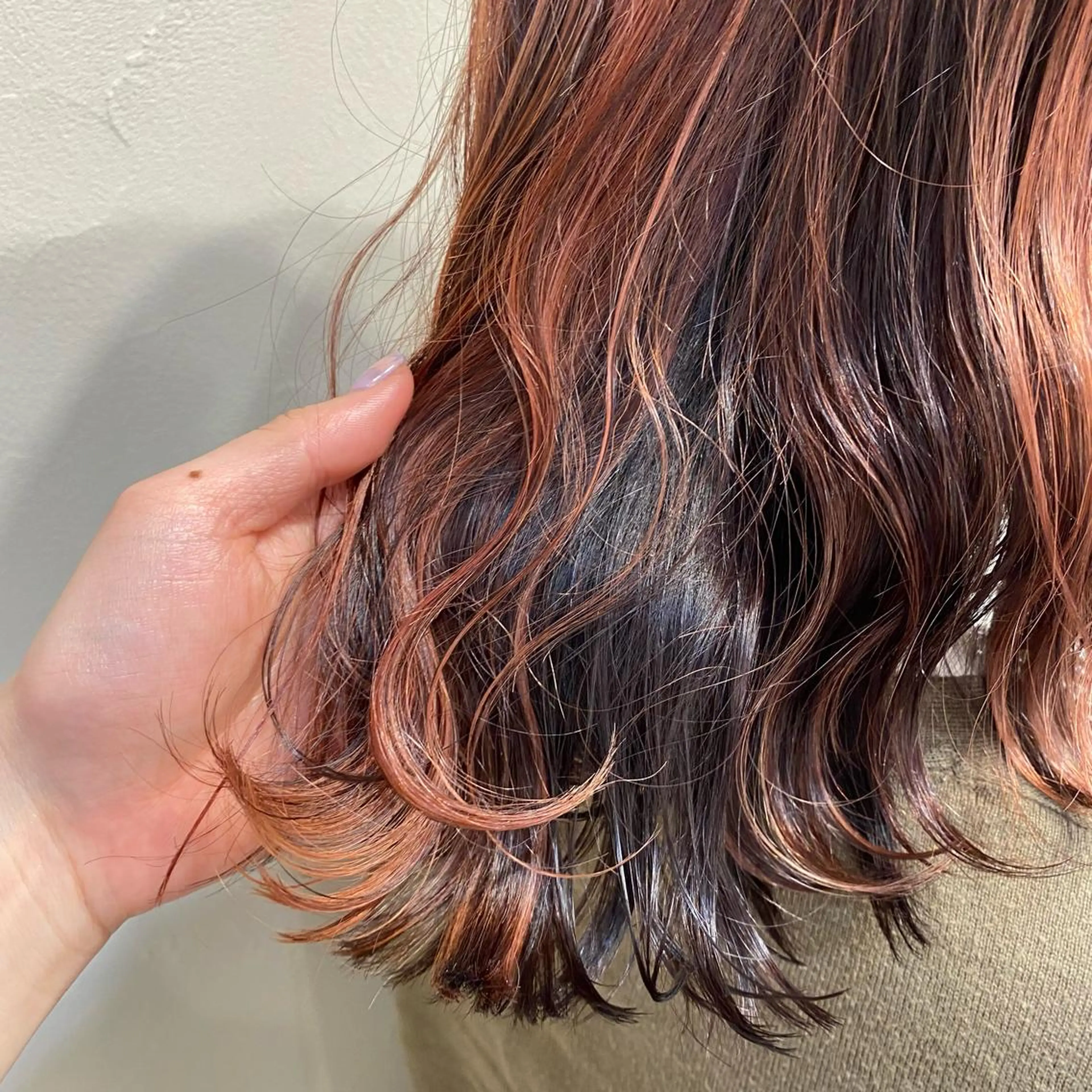 ミディアム ショートヘアとカラー の専門家/もりしーのヘアスタイル