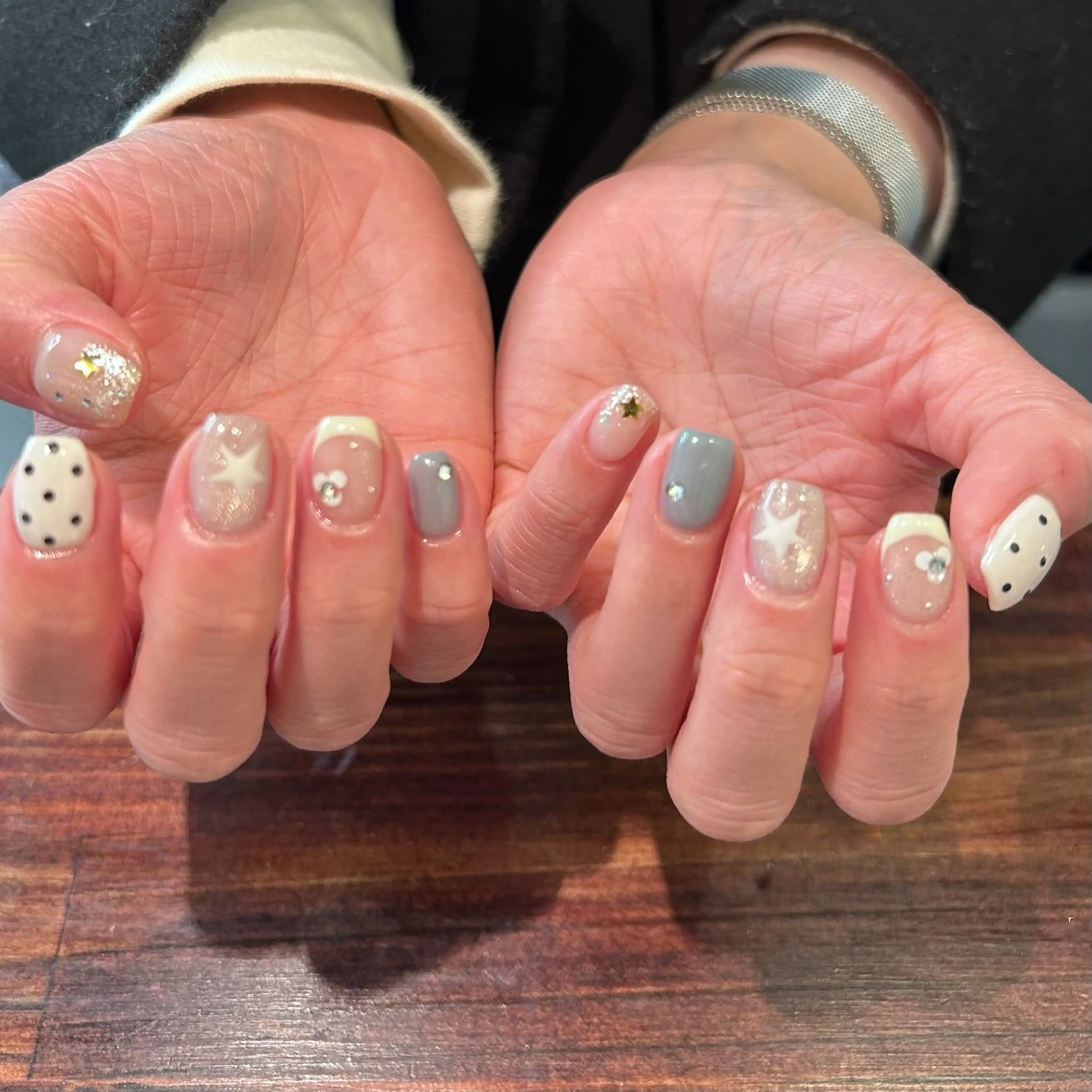 🫧ハンド　10本アート　オフ込みの写真