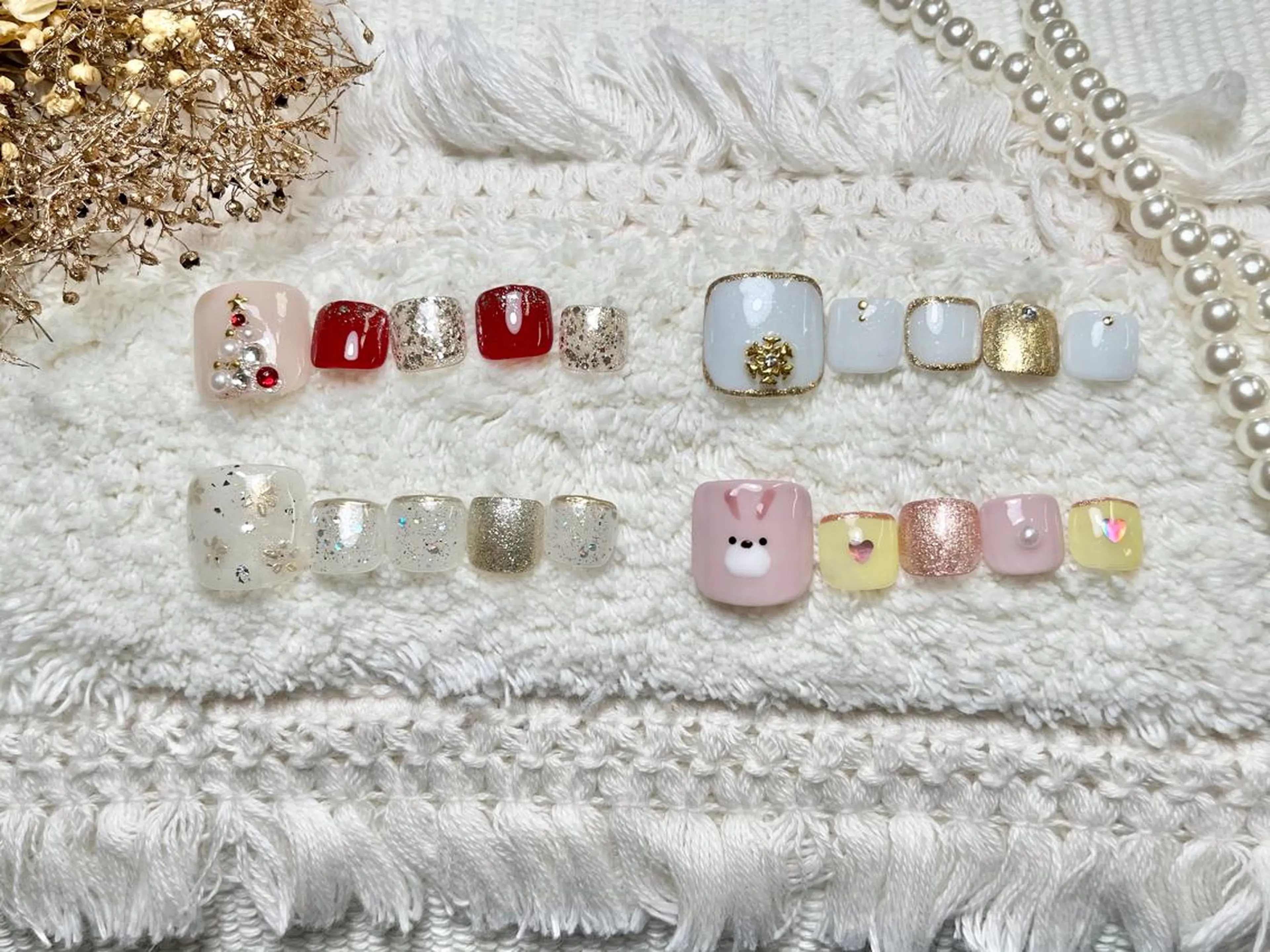 ネイル ネイルPetit Ribbonのネイルデザイン