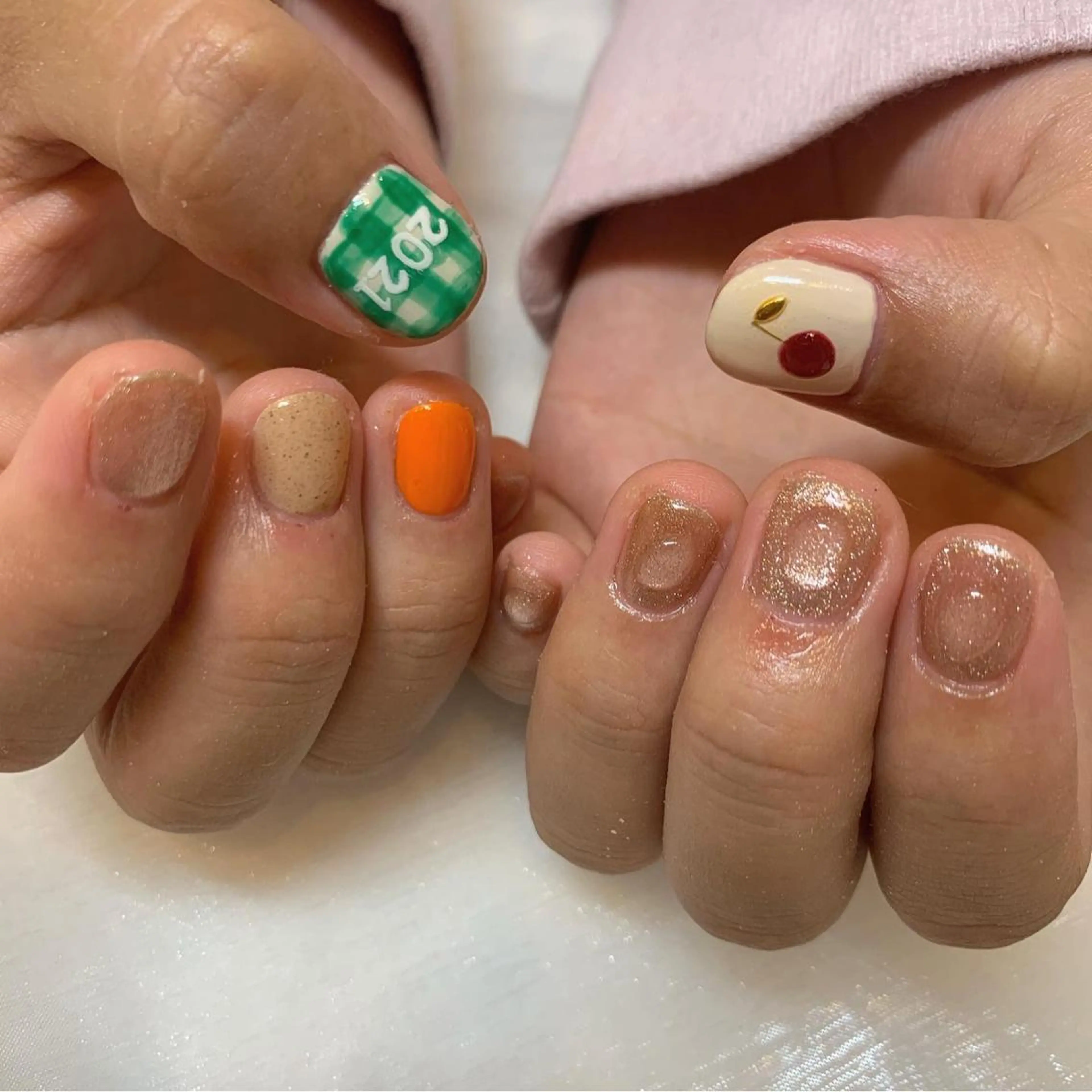 ネイル ヤマダ サクラのヘアスタイル