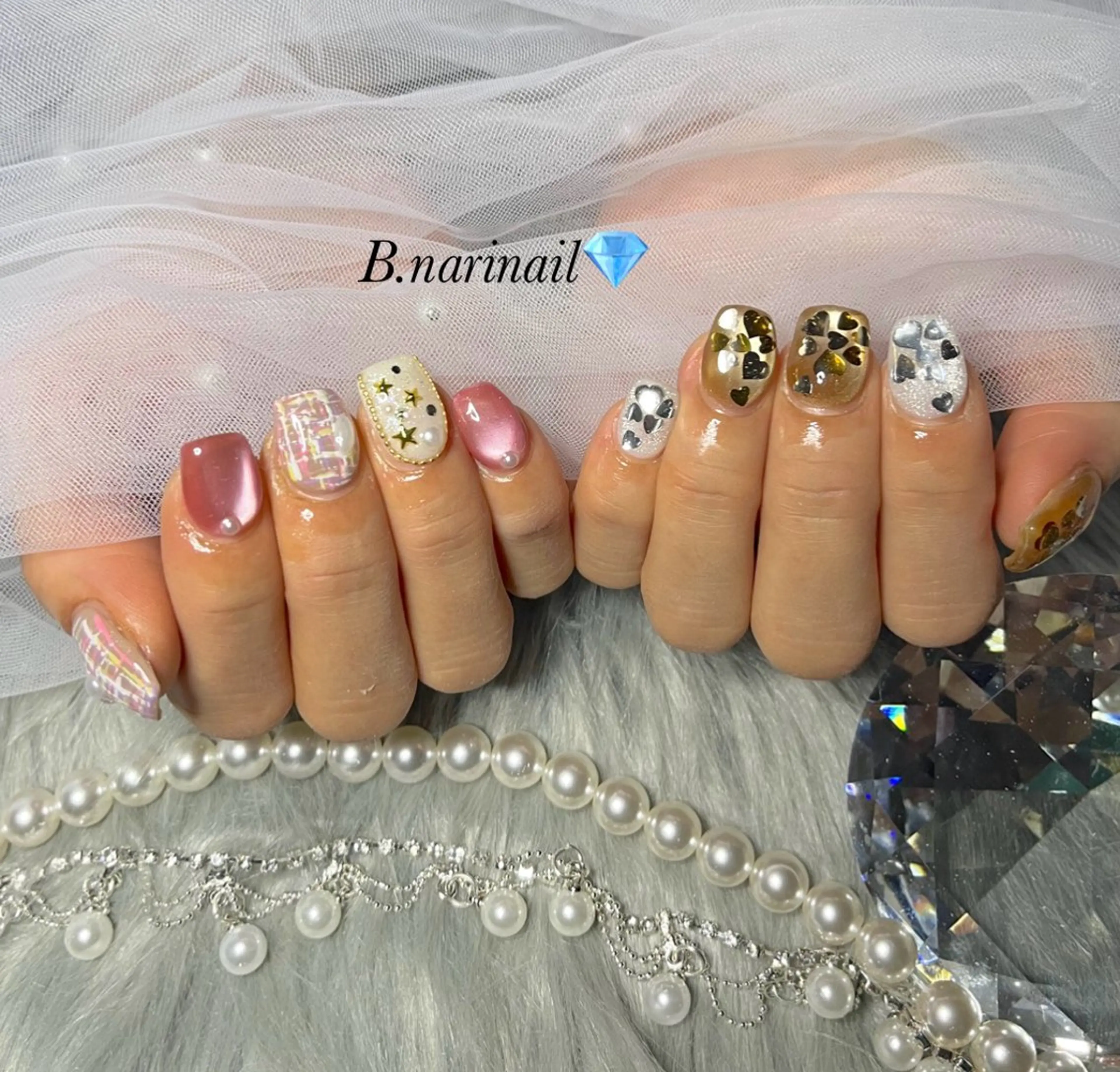 ネイル ハンドネイル ハンドケア b.nari nailのネイルデザイン