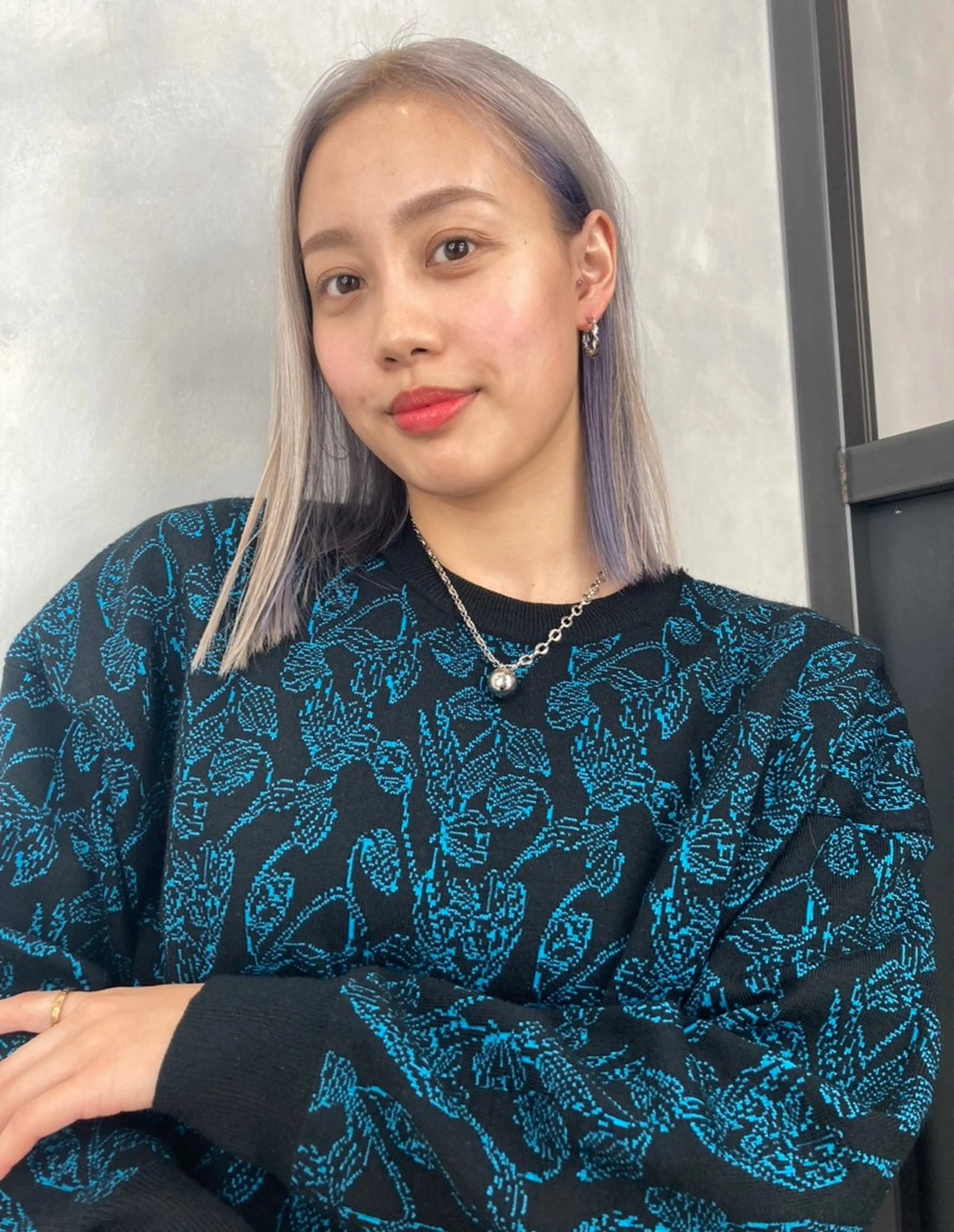 ミディアム ボブ ハイトーン/ショート /akane🐰♥️のヘアスタイル