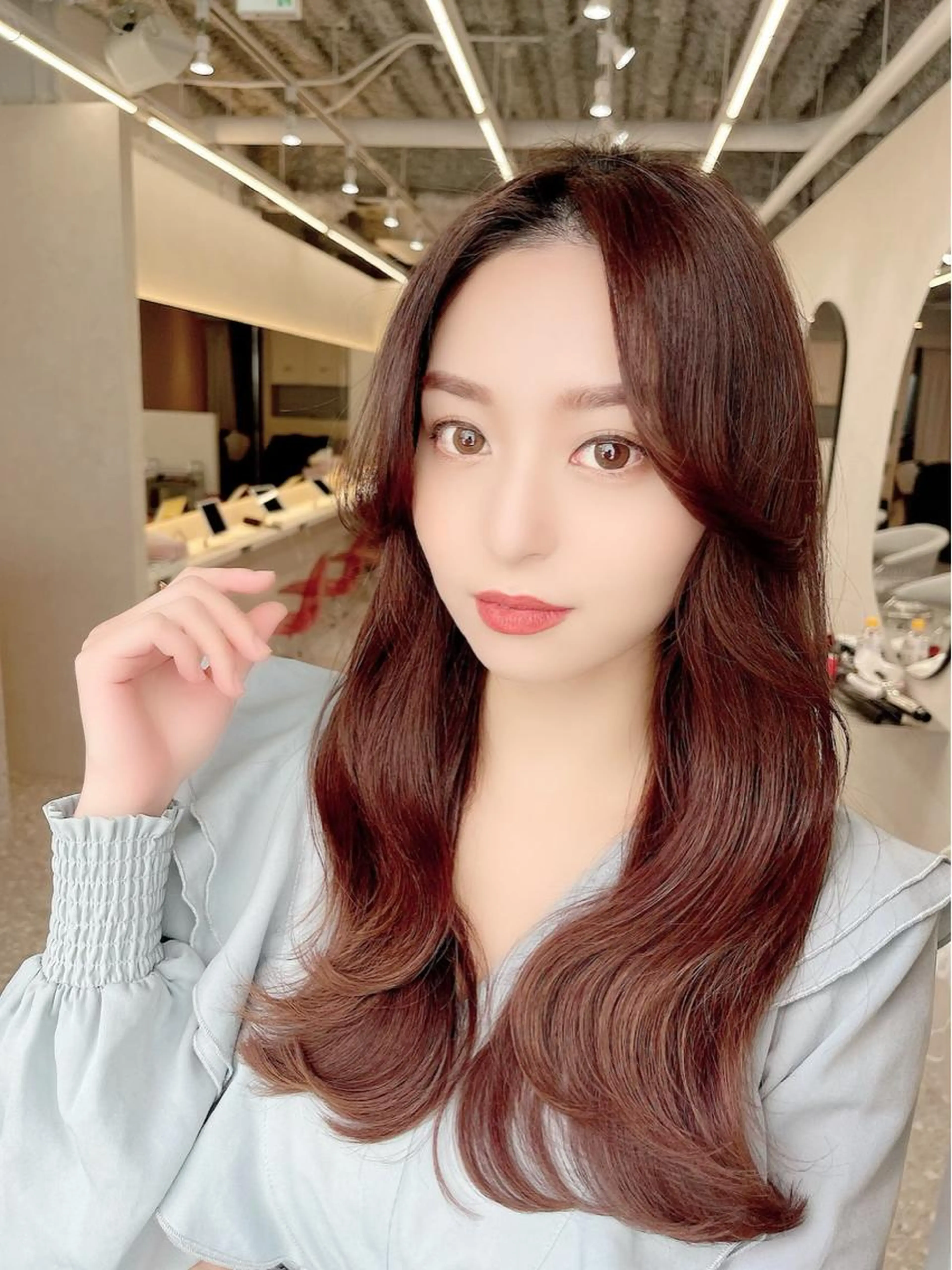 ✨小顔カット＋酸熱トリートメント✨の写真