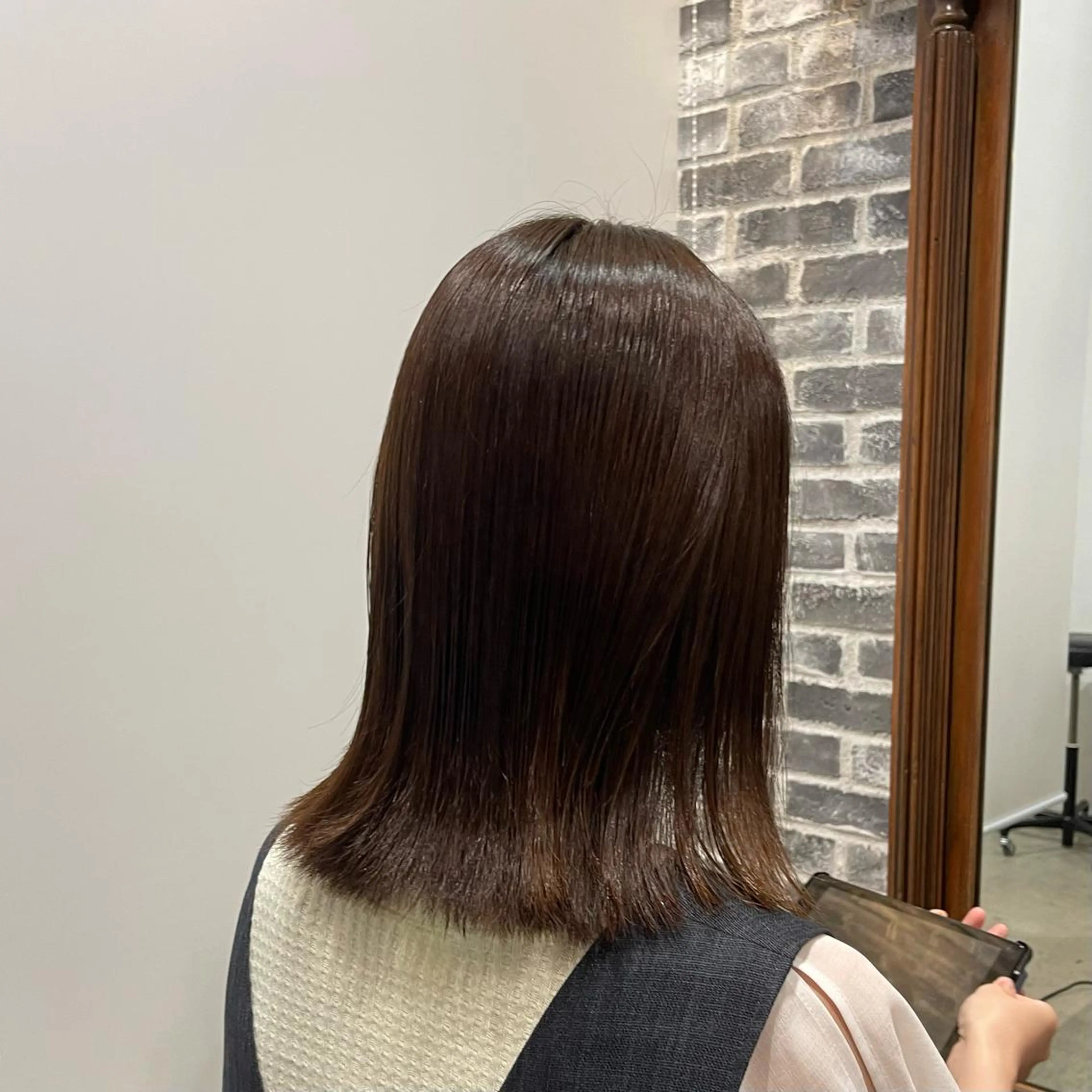 ミディアム カラー Elme所属・イージードリル募集 🔥平口はのんのヘアスタイル