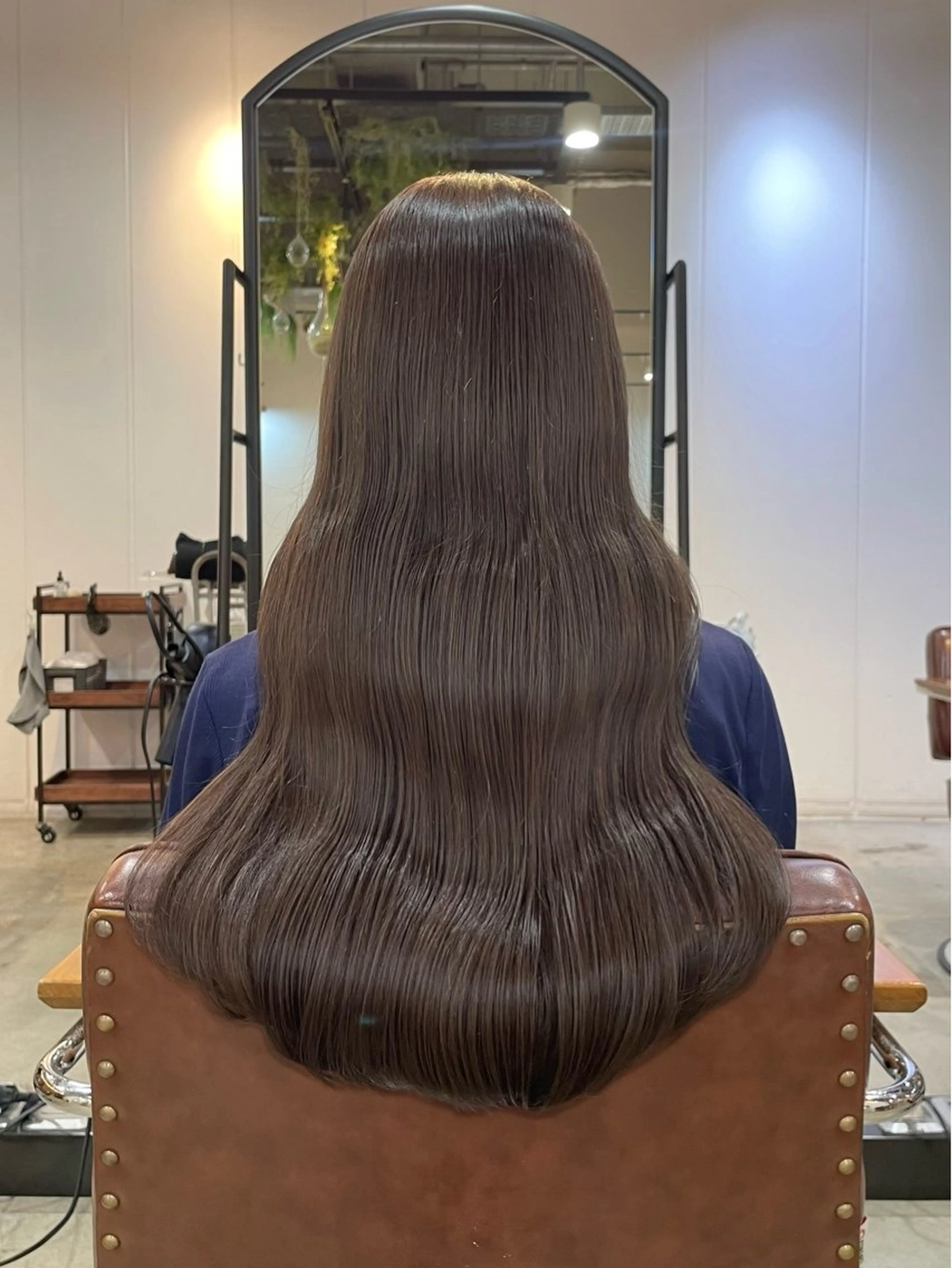 ロング ヘアカラー トリートメント レイヤー/抜け感カラ ーAI🫧🎀のヘアスタイル