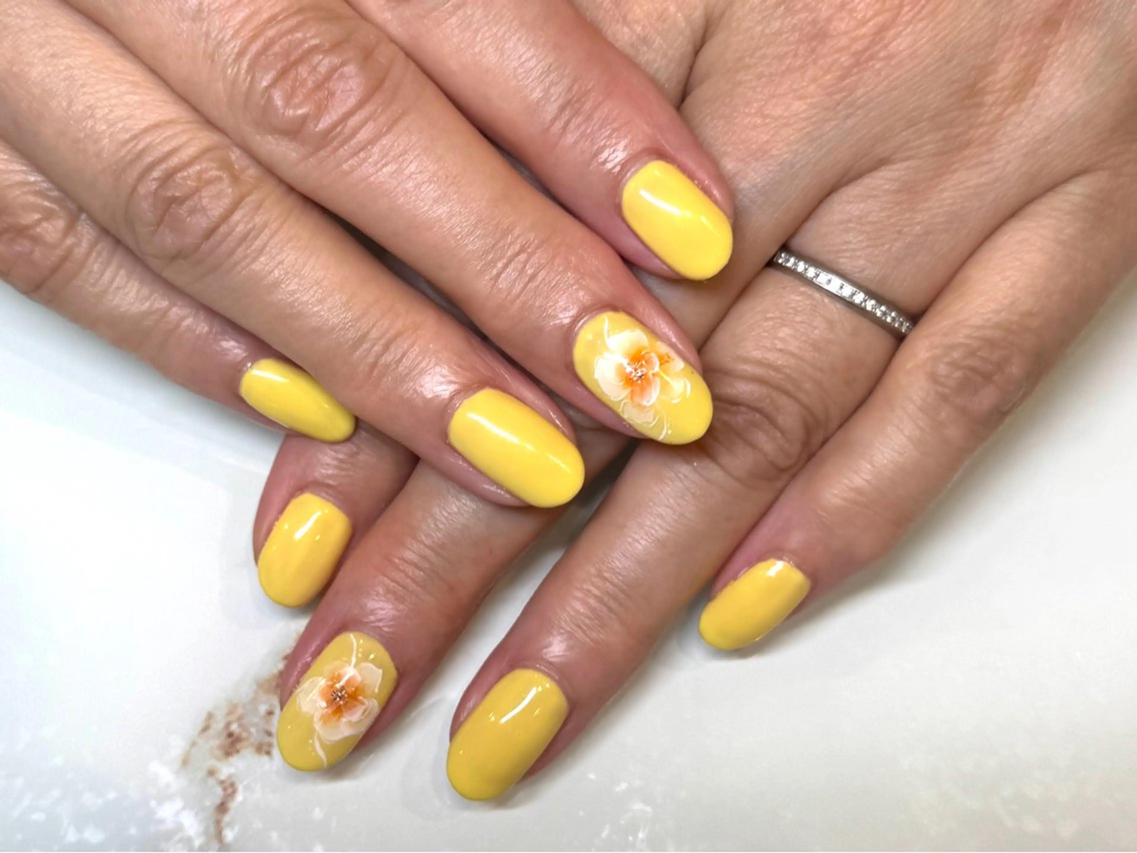 ネイル フラワーネイル maisonANZU SATOMIのネイルデザイン