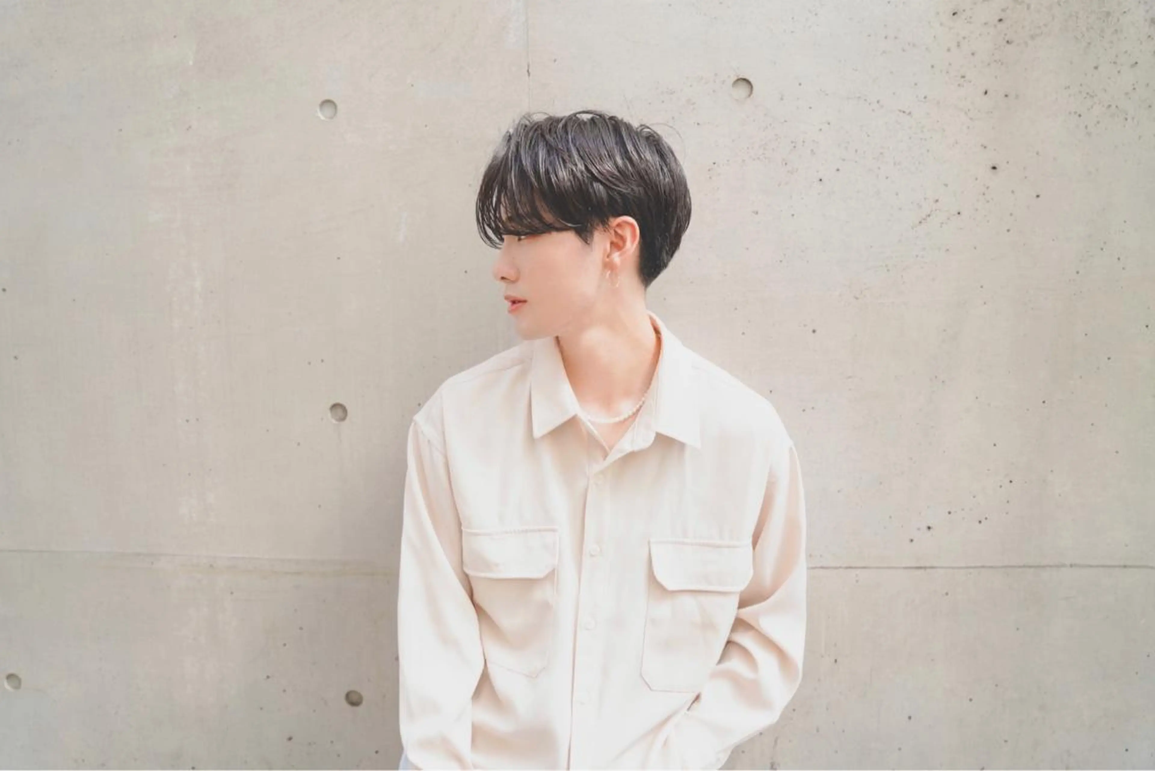 カラー メンズ 淡路上新庄/髪質改善 .艶カラー/野口春貴のヘアスタイル