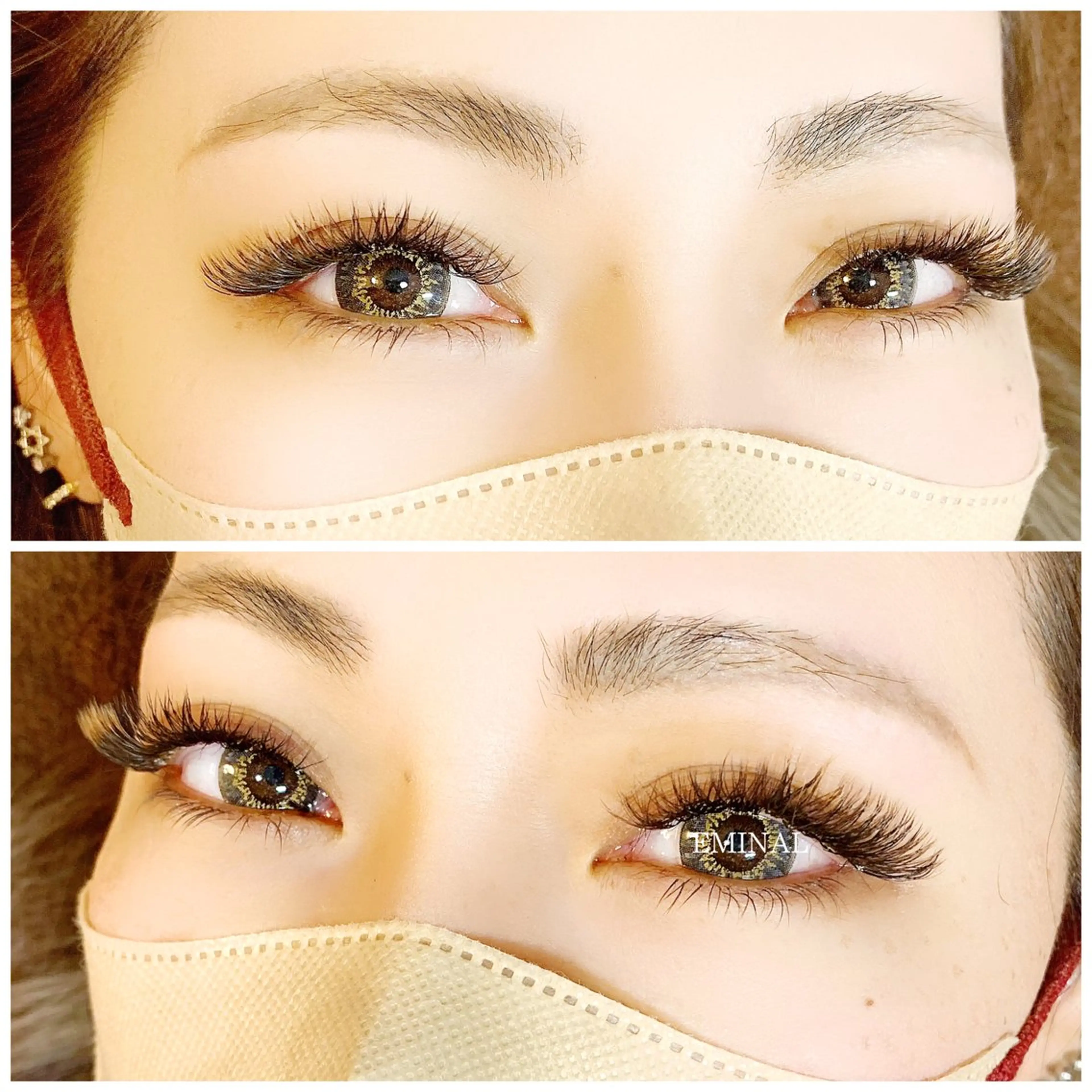 ボリュームラッシュ 新素材　クロスボリュームラッシュ80束の写真