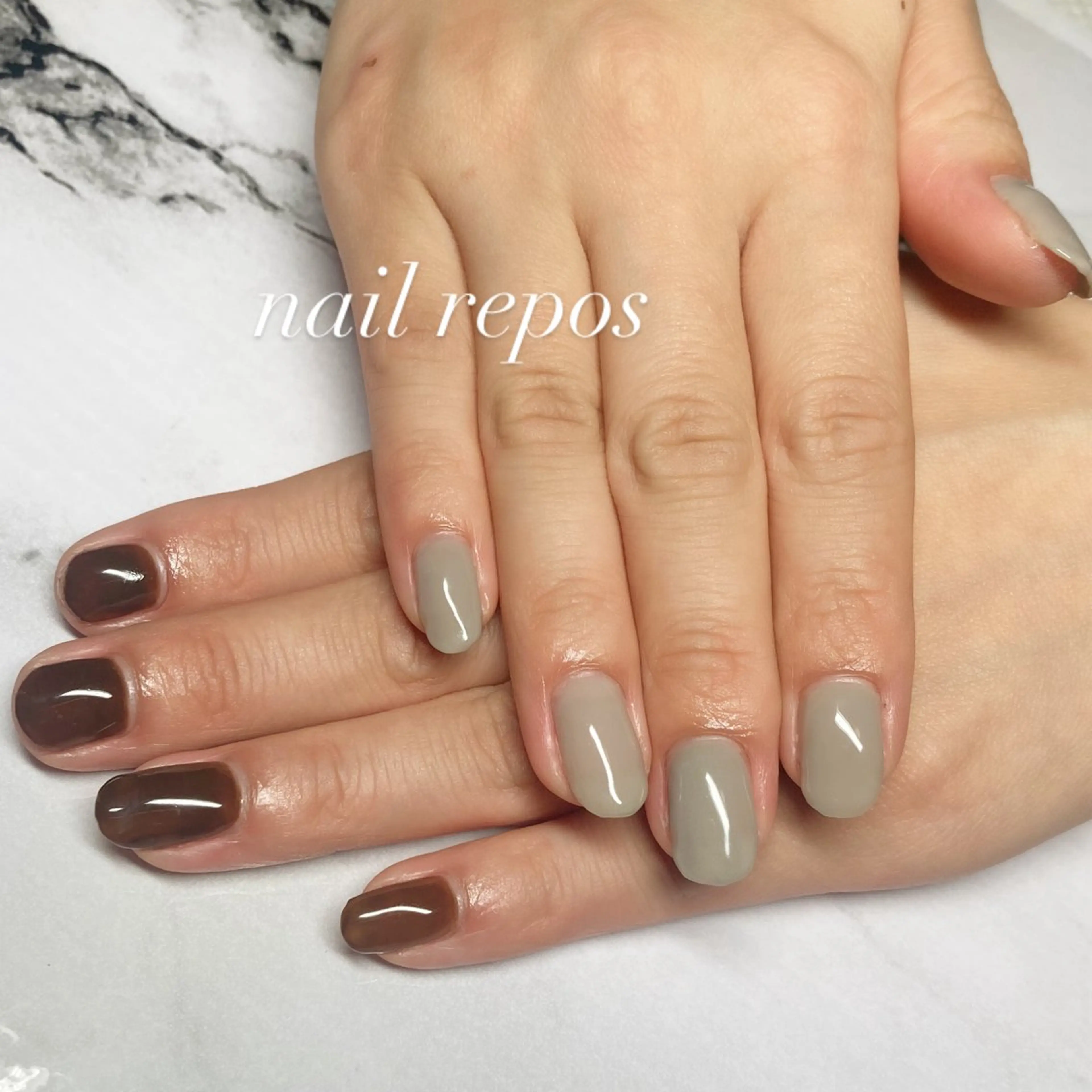 ネイル ハンドネイル oowada ryokoのネイルデザイン