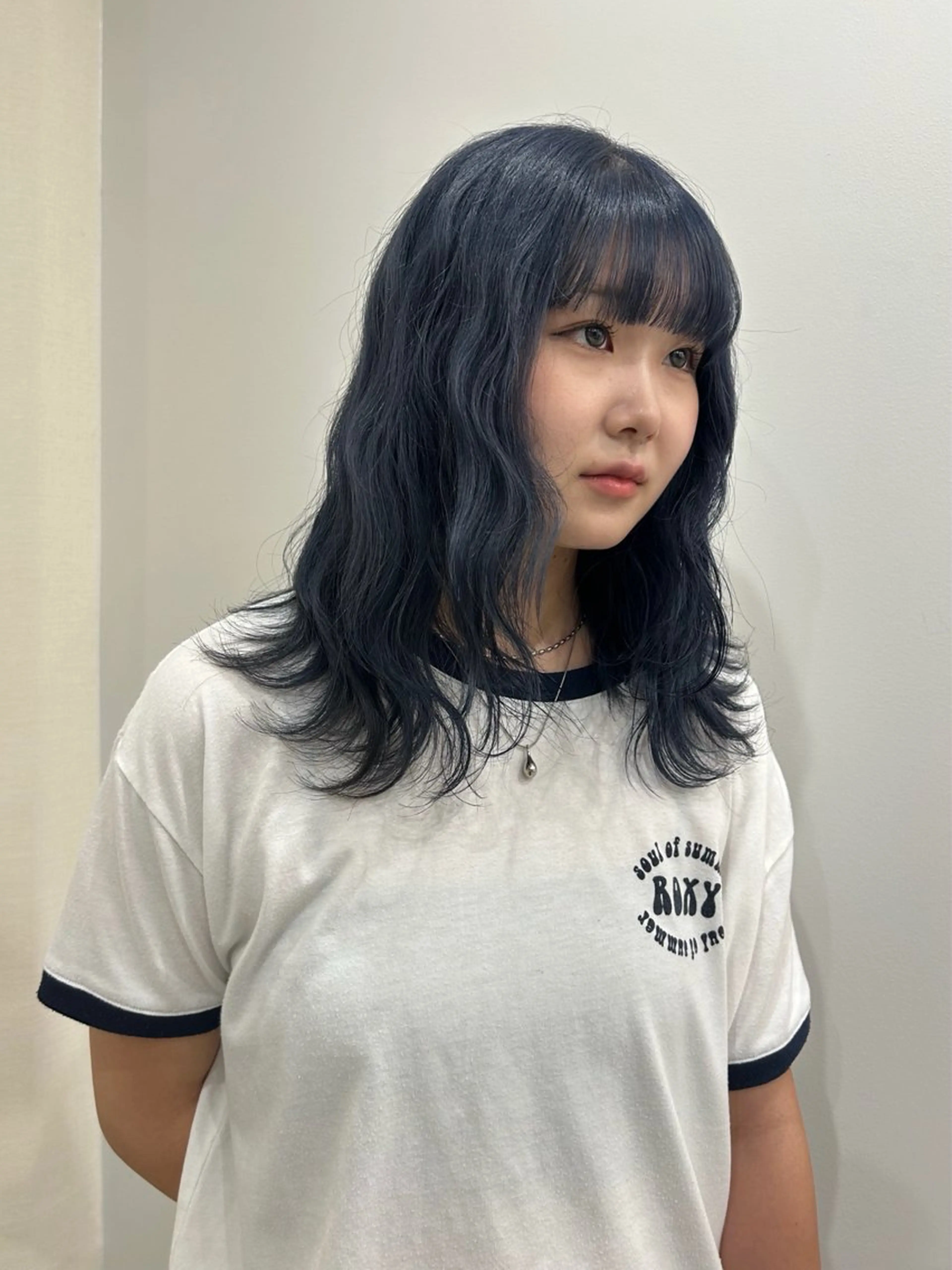 ミディアム ヘアカラー hair&eye🎀 /momoKaのマツエク・マツパデザイン