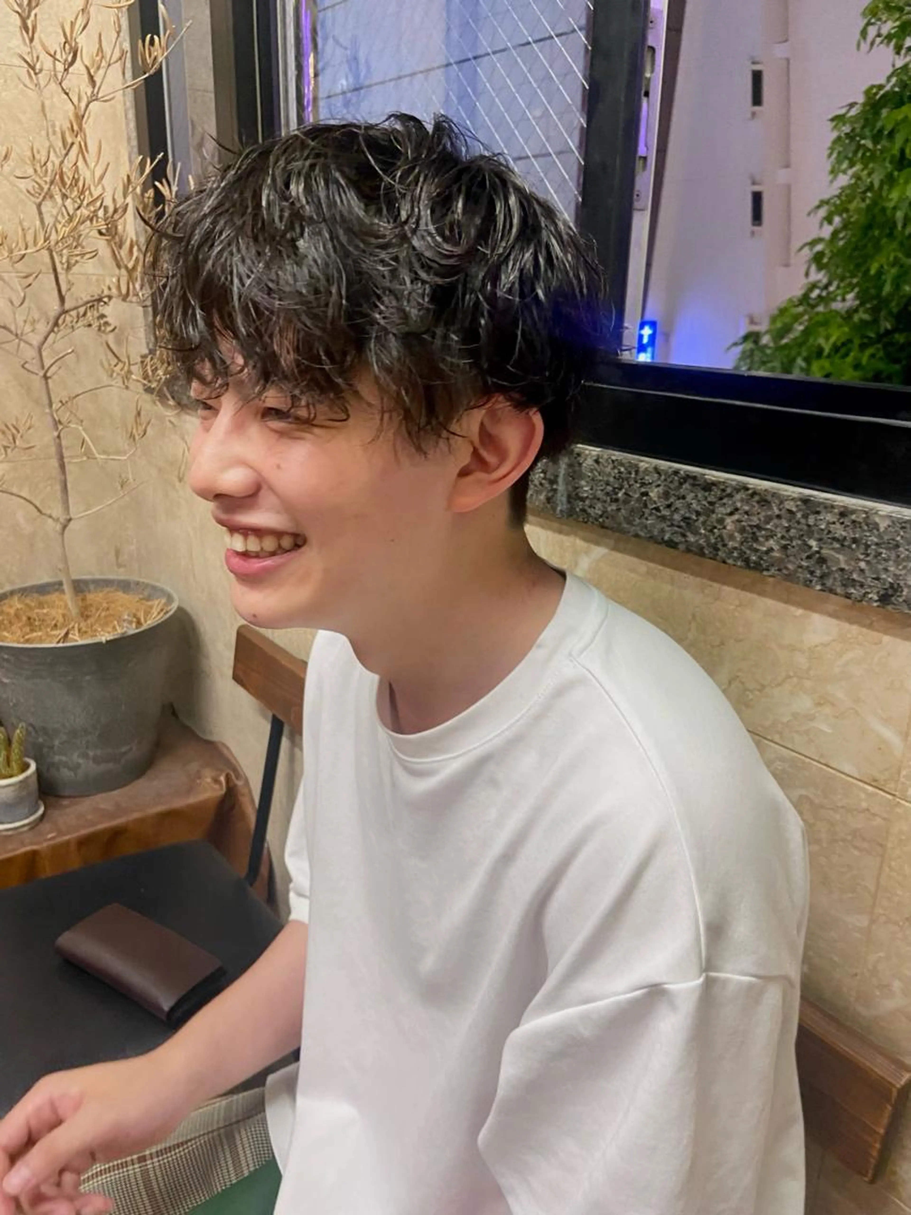 メンズカット＋ニュアンスパーマの写真