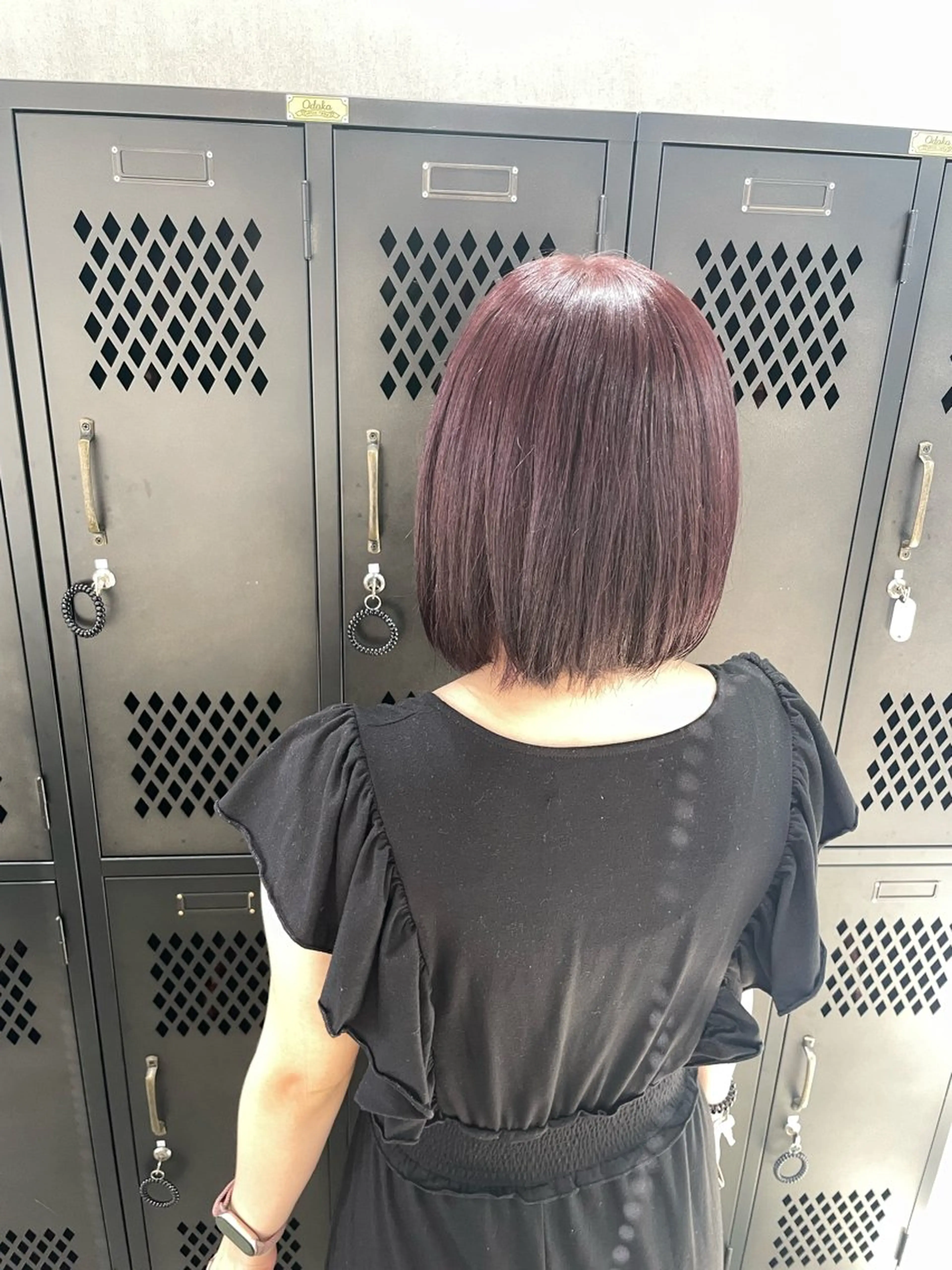 ミディアム カラー ブリーチ ブリーチなしカラー ヘアカラー ブレンバイドット所属・ニュアンスカラー/ 🫧レミ(坊主)のヘアスタイル