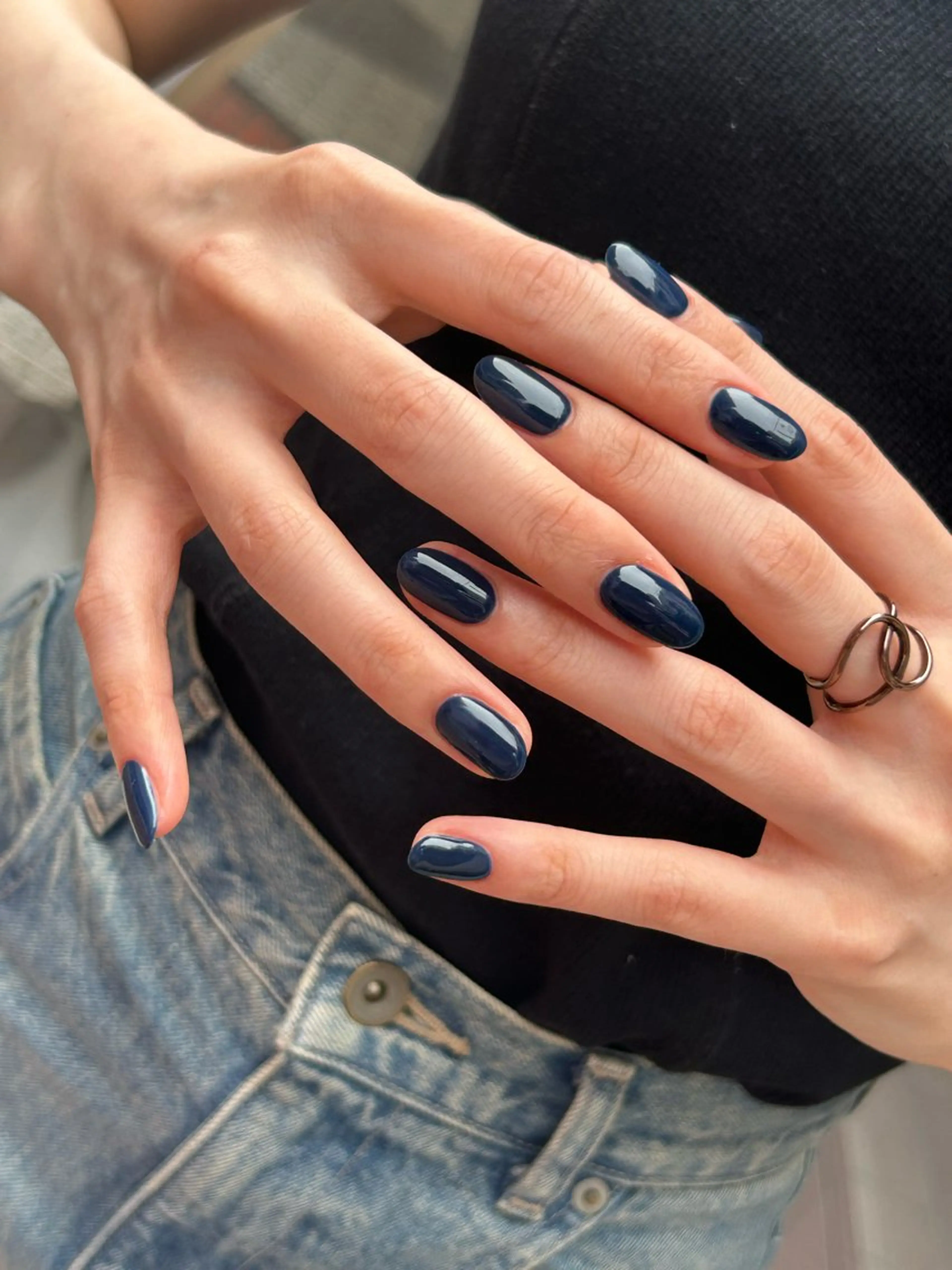 ネイル ネイビー . mayuのネイルデザイン