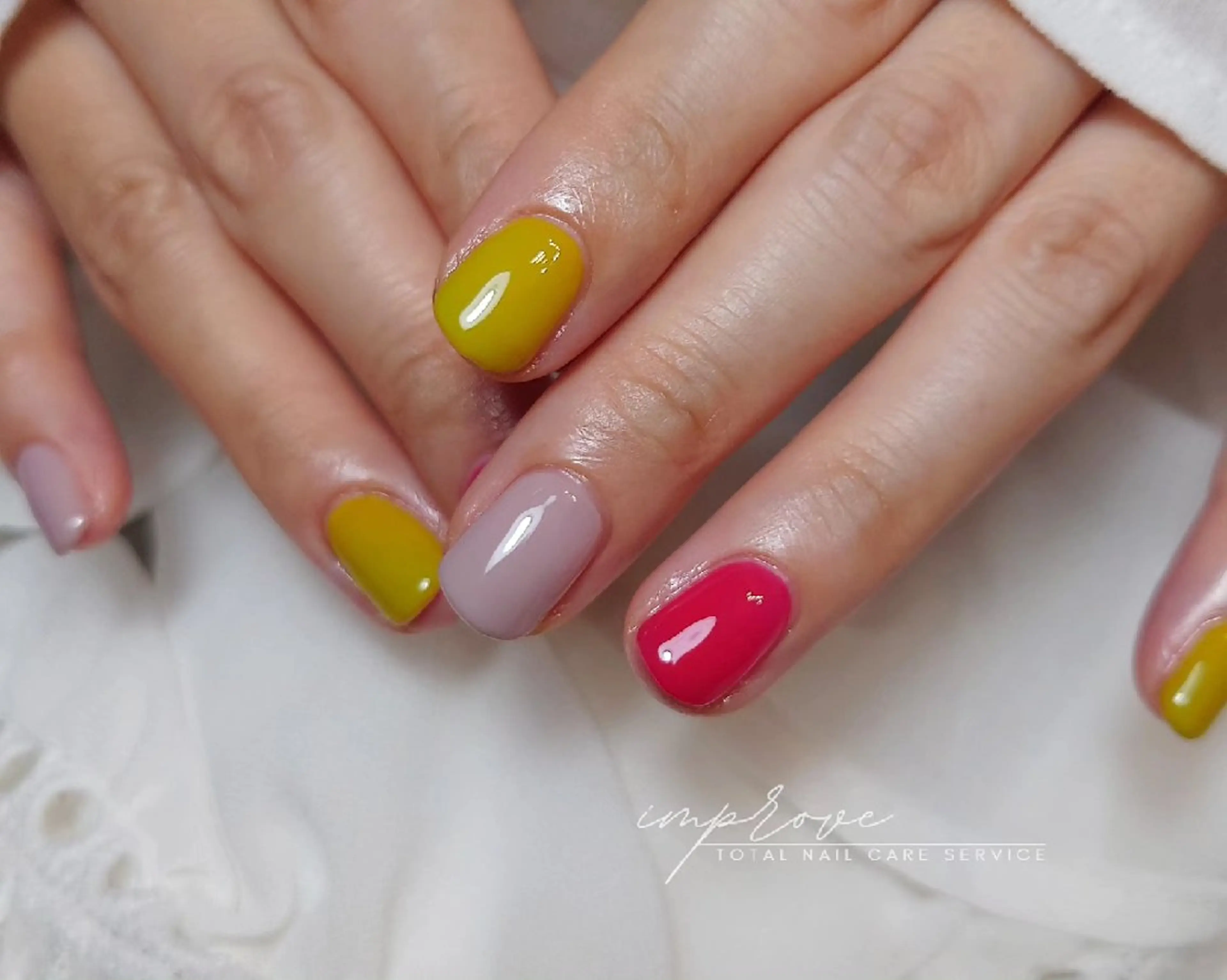 ネイル ワンカラーネイル ハンドネイル improve /mamiのネイルデザイン