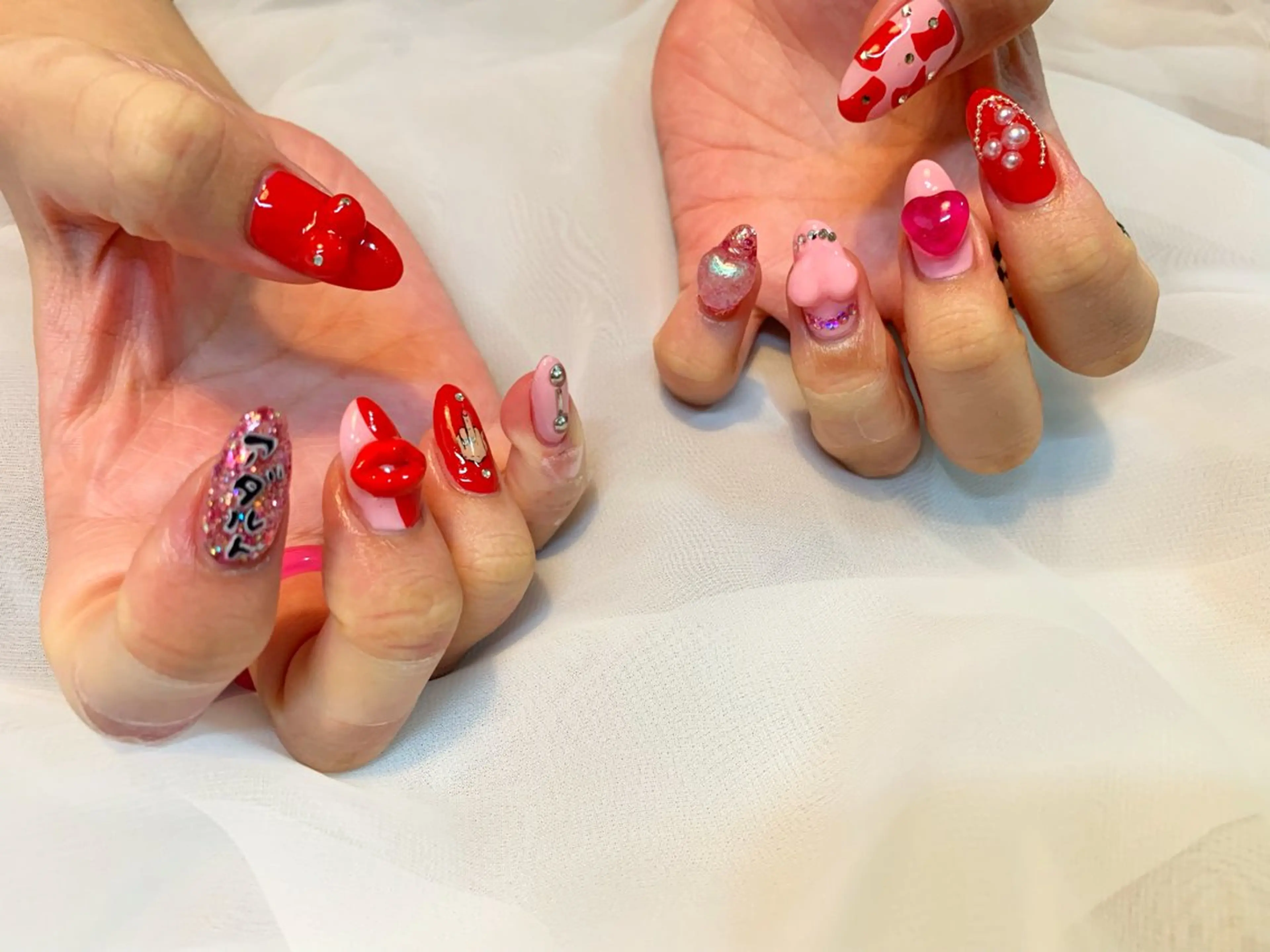 ネイル アートネイル ハンドネイル フットネイル GéRanium Harukaのネイルデザイン