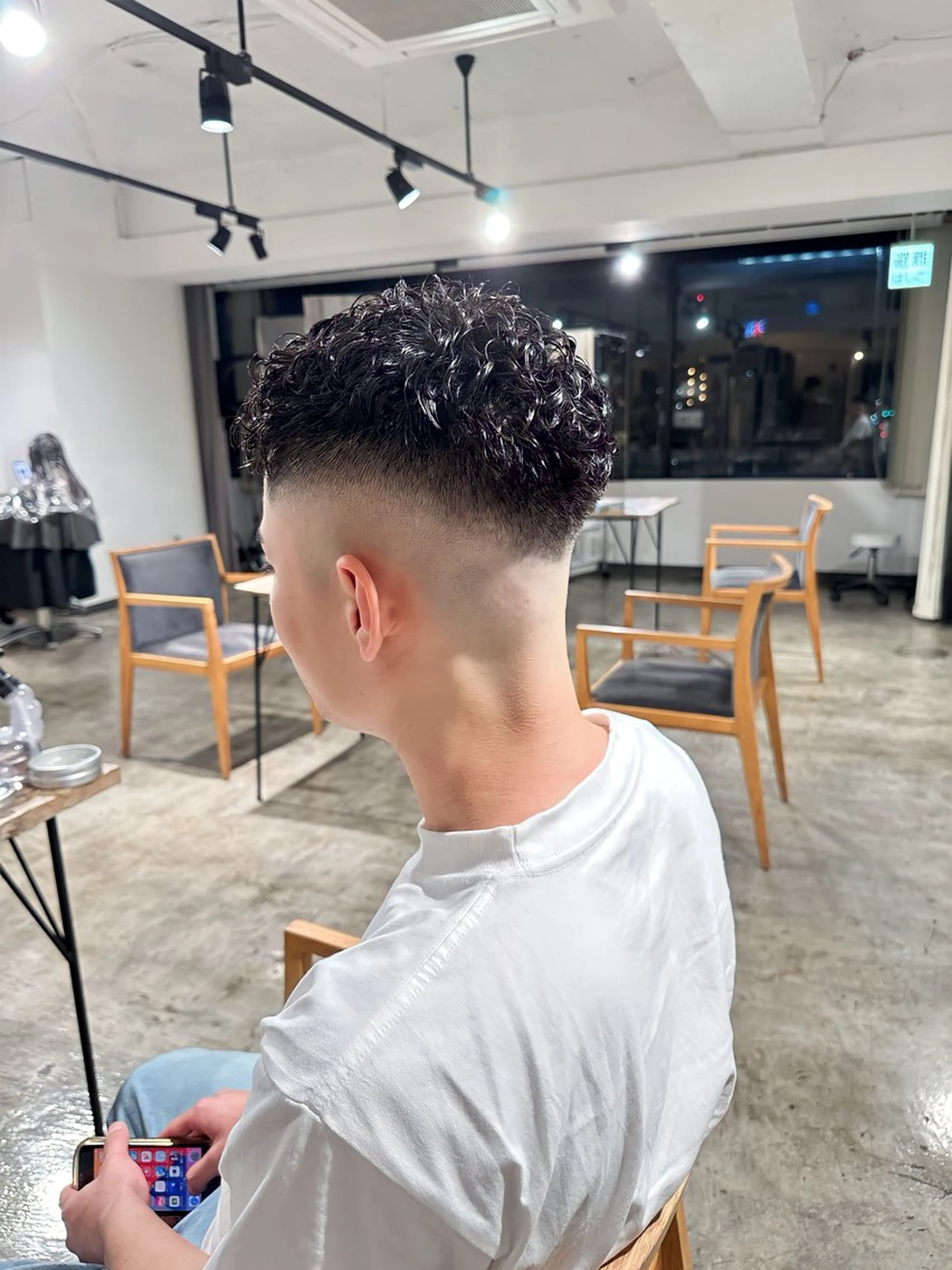 メンズ フェードカット メンズパーマ スキンフェード 骨格補正施術/メンズ 専門美容師/YUYAのヘアスタイル