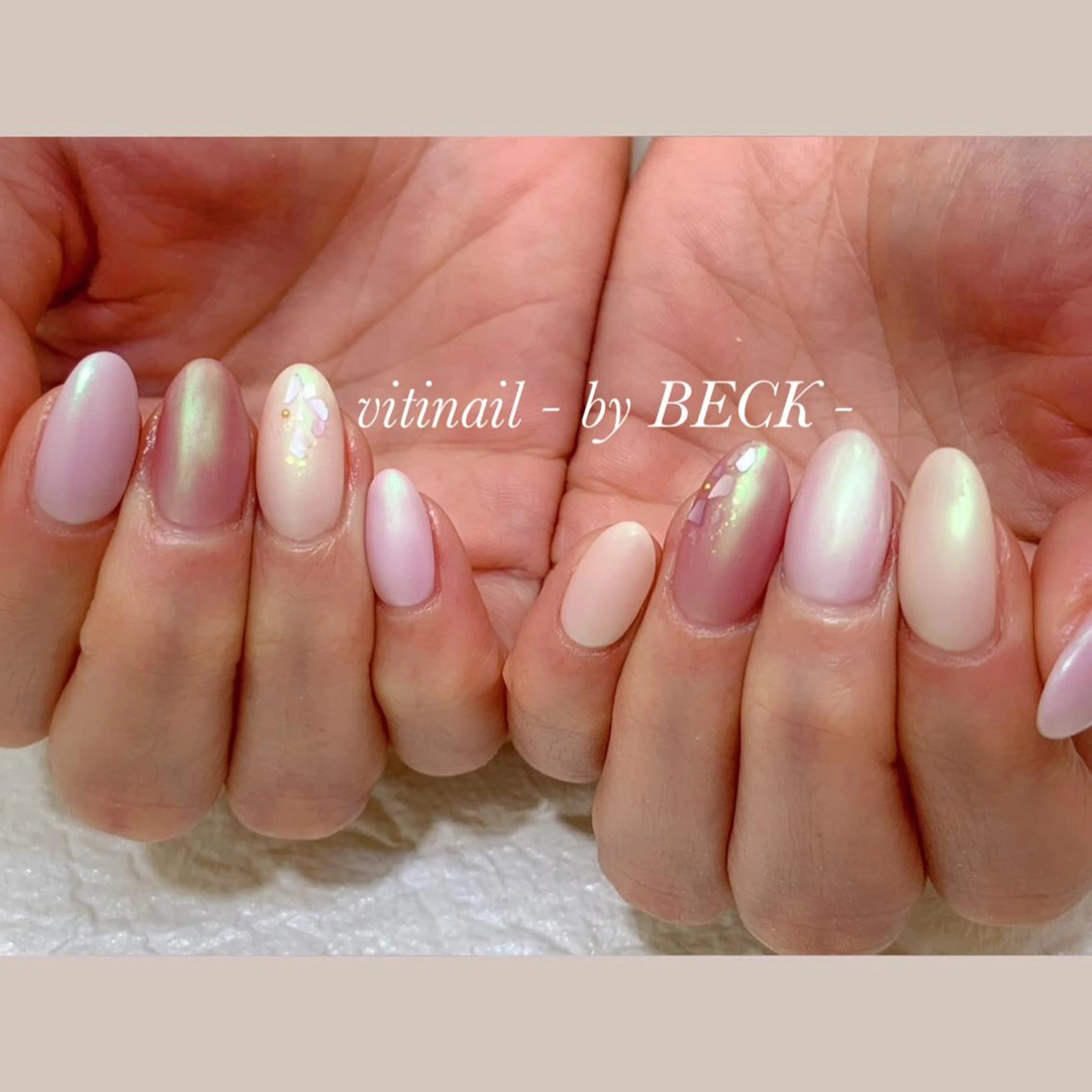 ネイル ハンドネイル vitinail所属・vitinail／ 𝘠𝘶𝘬𝘪.のネイルデザイン