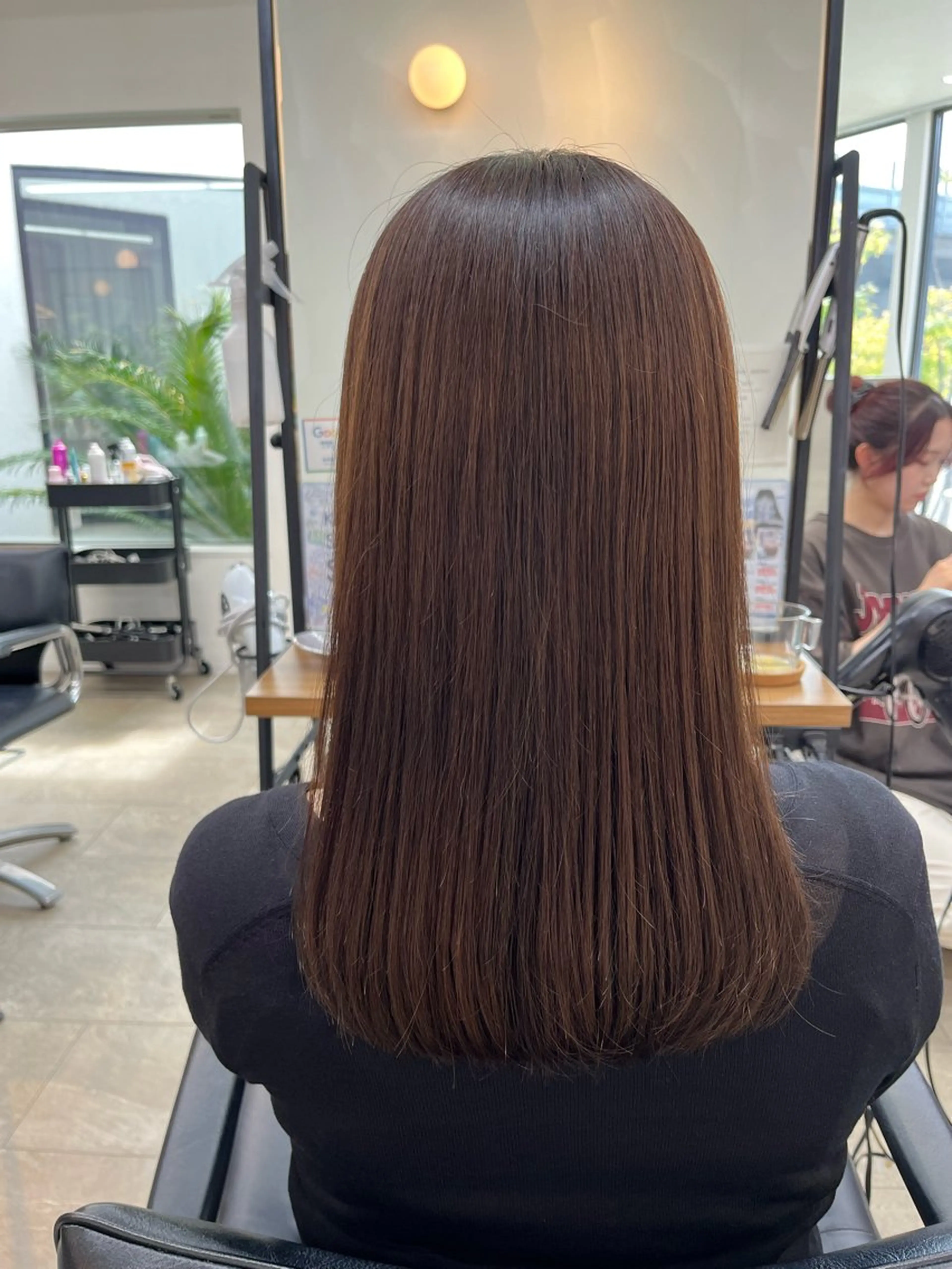 セミロング 髪質改善 トリートメント ヘアカラー トリートメント 髪質改善/増田拓真 金沢市/内灘/美容室のヘアスタイル