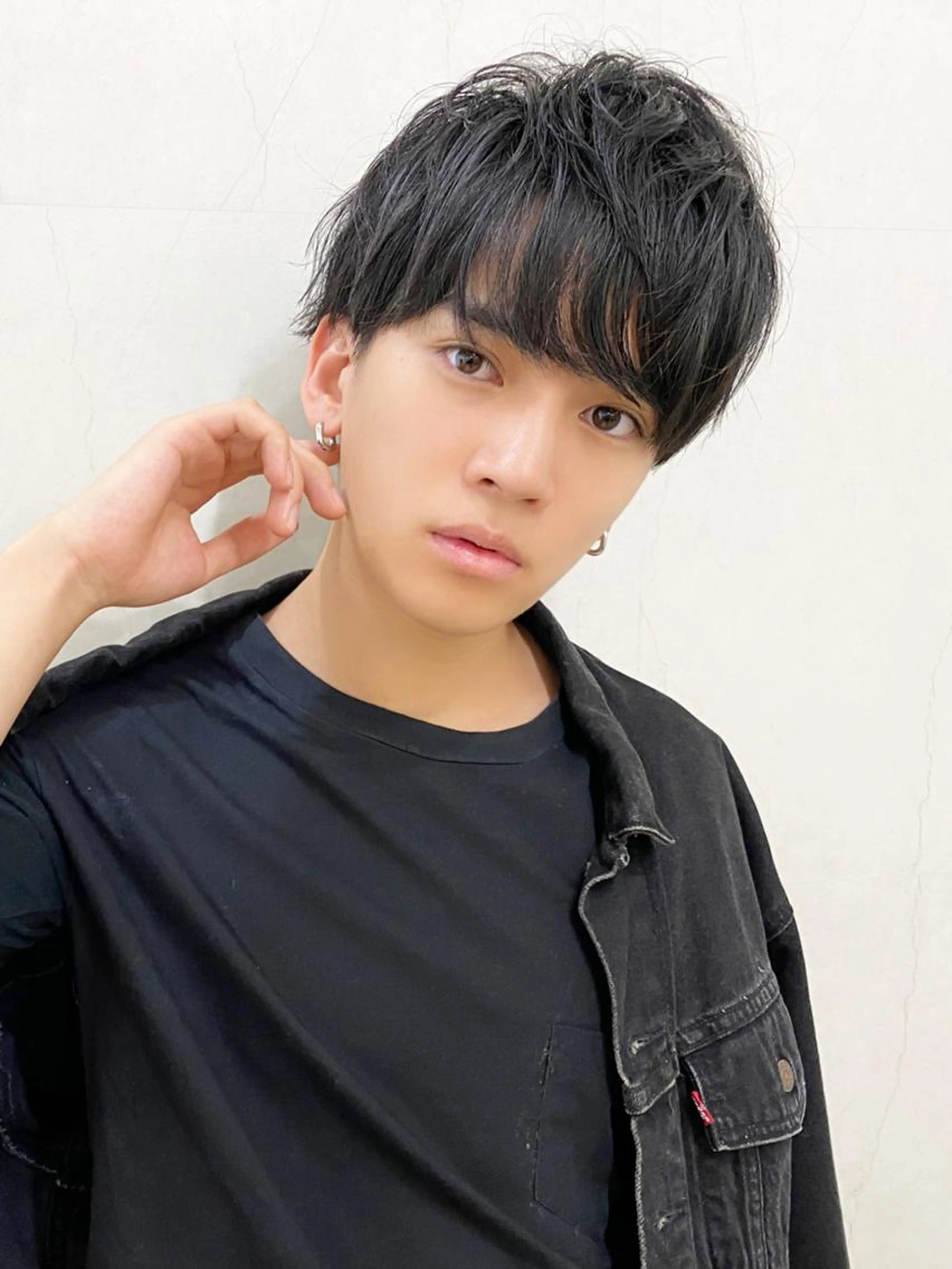 men'sヘッドスパ ヘアセット付《メンズ/メンズパーマ/原宿/韓国ヘア》の写真