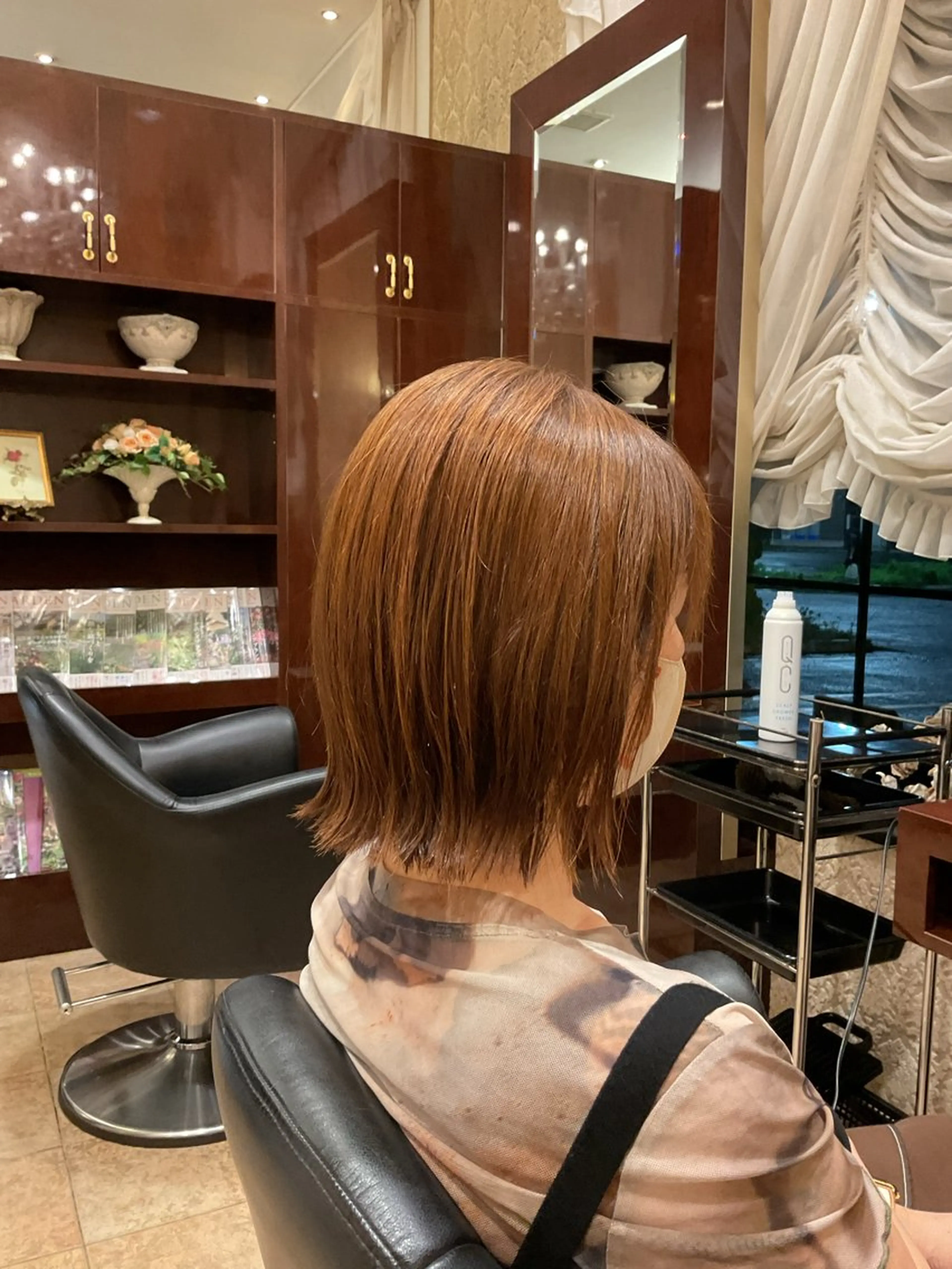 ミディアム 齋藤 若菜のヘアスタイル